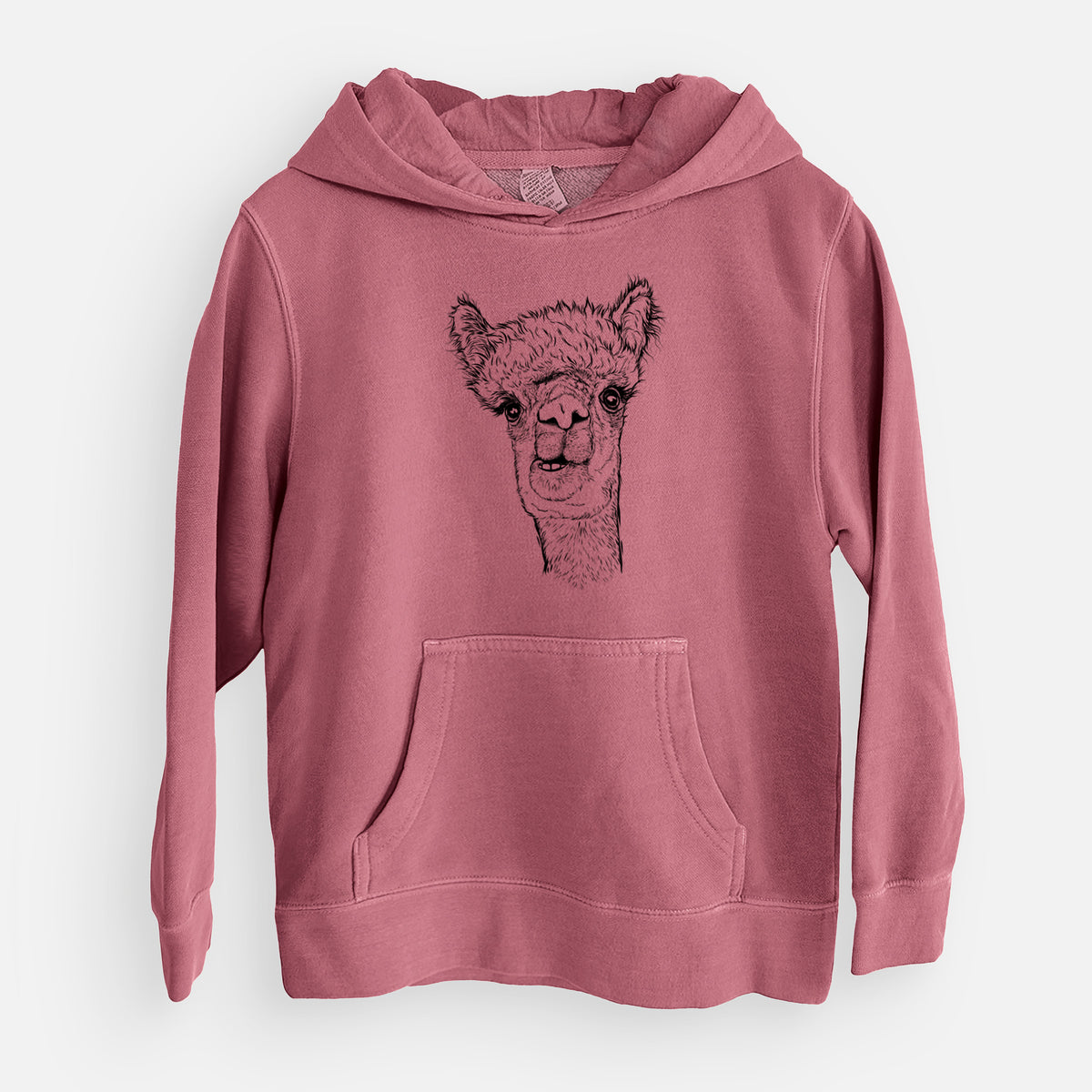 Alpaca - Youth Pigment Dyed Hoodie