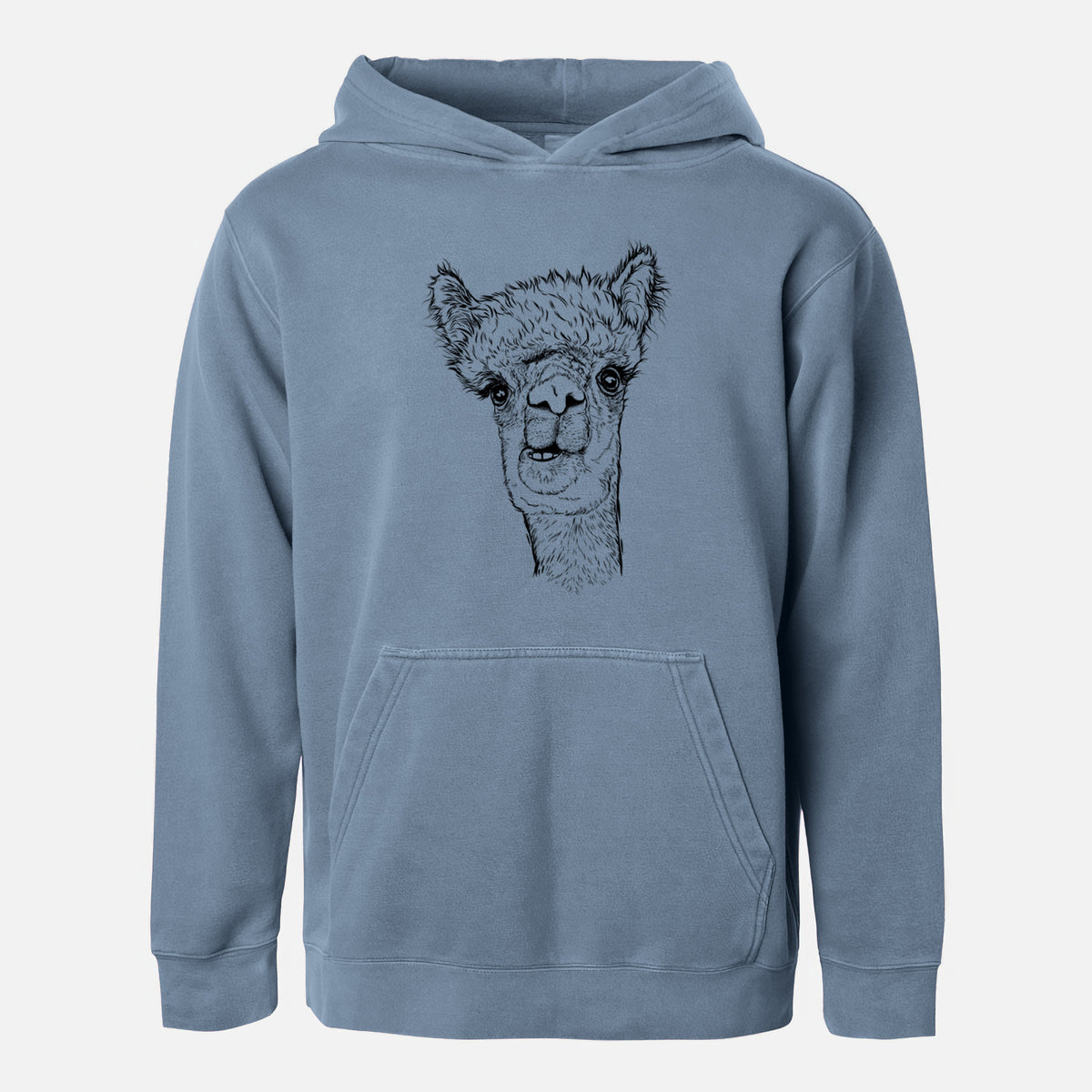 Alpaca - Youth Pigment Dyed Hoodie