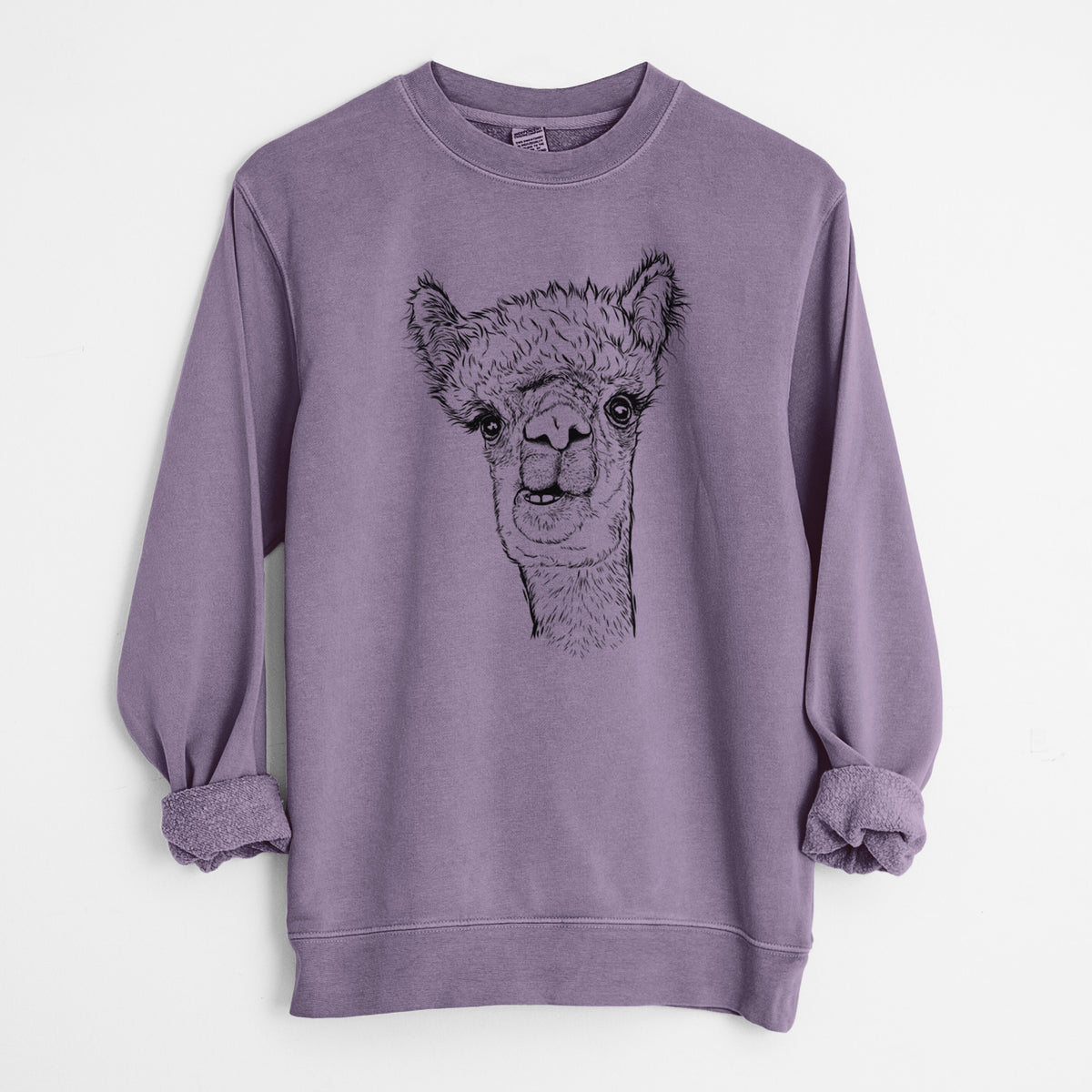 Alpaca - Unisex Pigment Dyed Crew Sweatshirt