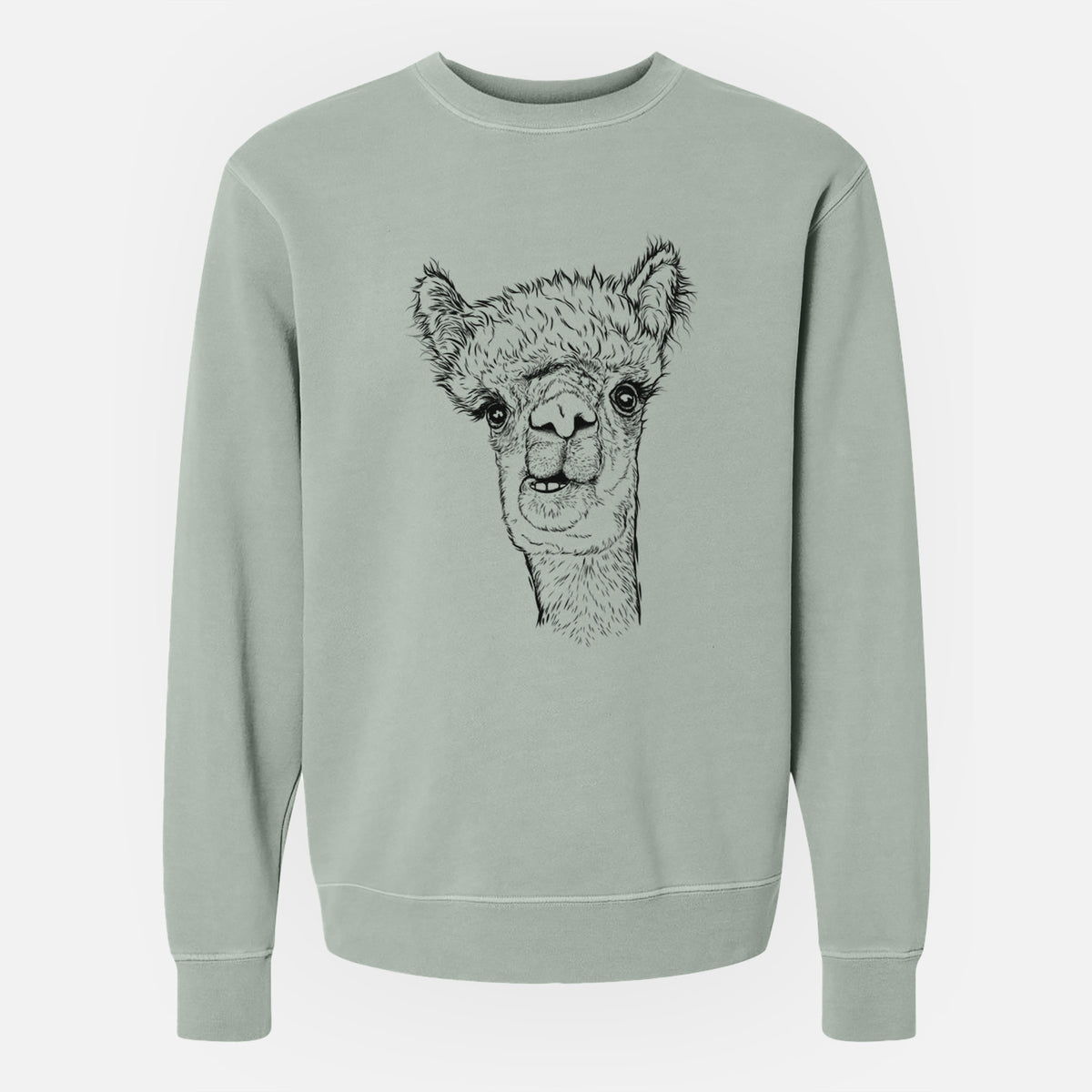 Alpaca - Unisex Pigment Dyed Crew Sweatshirt