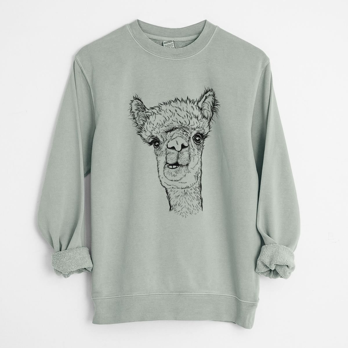 Alpaca - Unisex Pigment Dyed Crew Sweatshirt