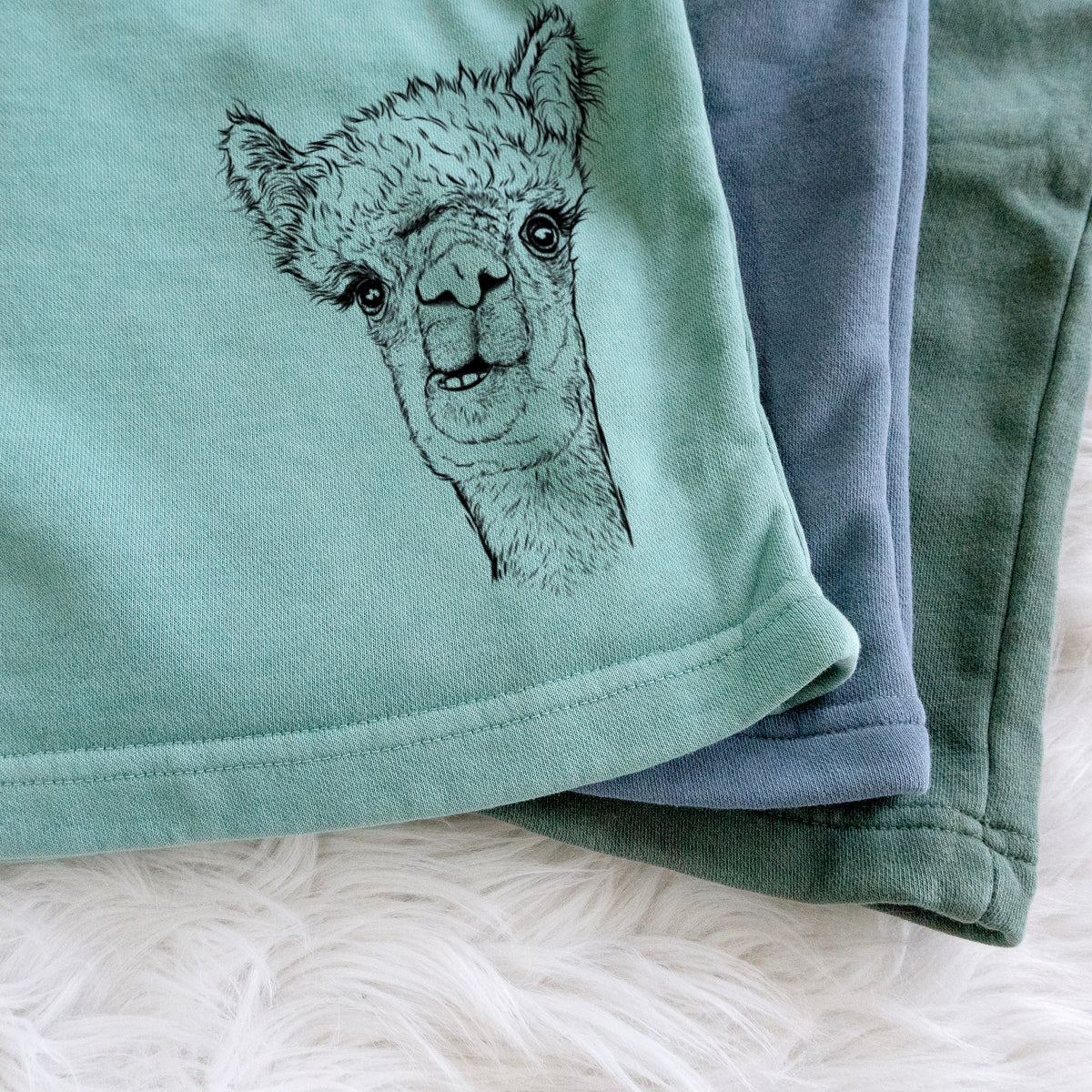 Alpaca - Unisex Pigment Dyed Shorts