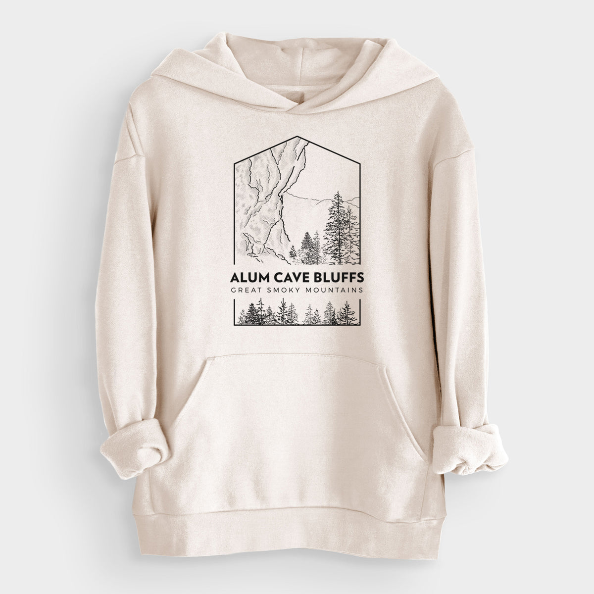 Alum Cave Bluffs - Great Smoky Mountains National Park  - Bodega Midweight Hoodie