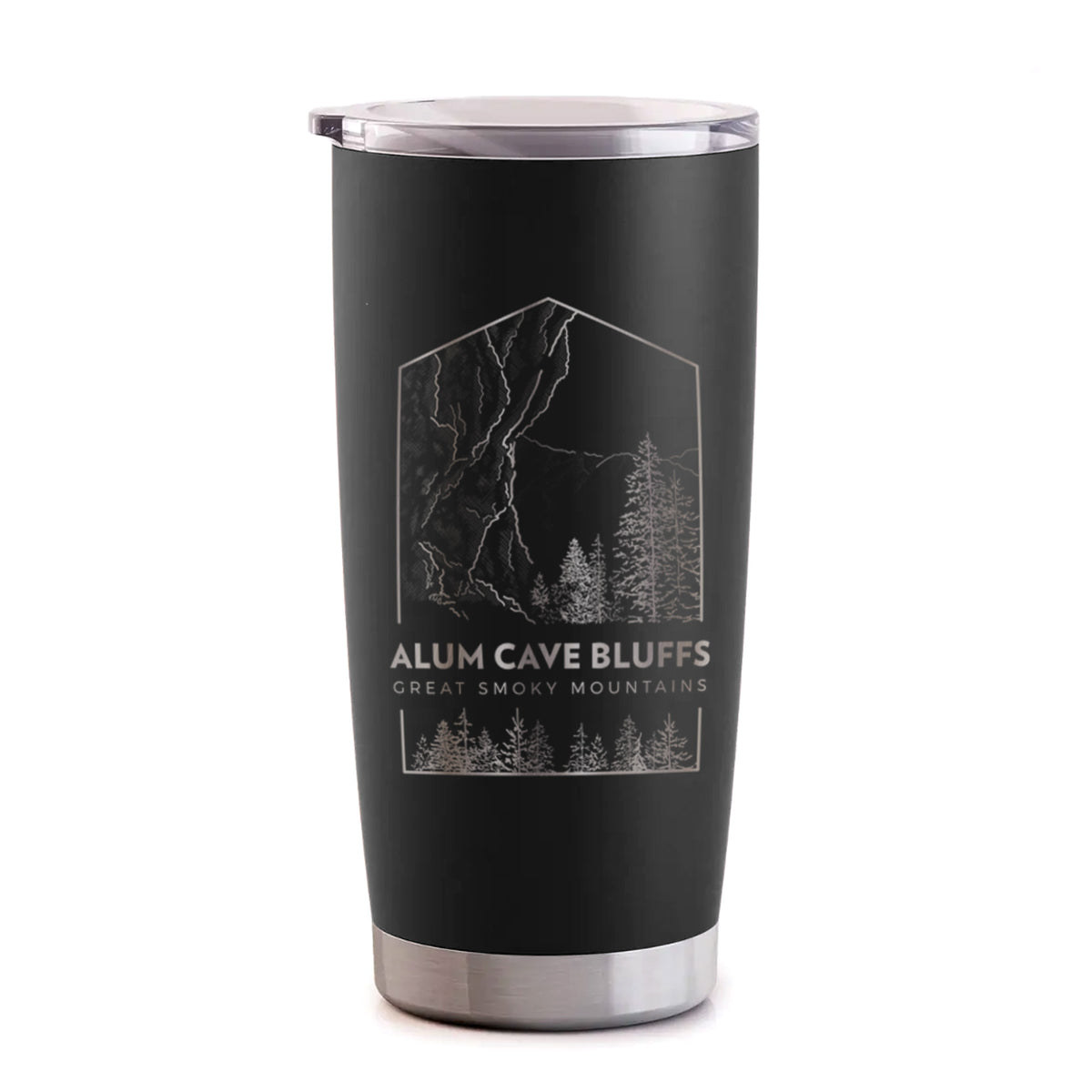 Alum Cave Bluffs - Great Smoky Mountains National Park - 20oz Polar Insulated Tumbler