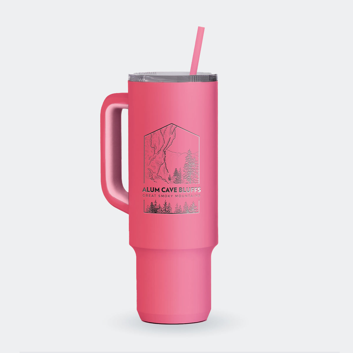 Alum Cave Bluffs - Great Smoky Mountains National Park - 40oz Skinny Recharge Tumbler