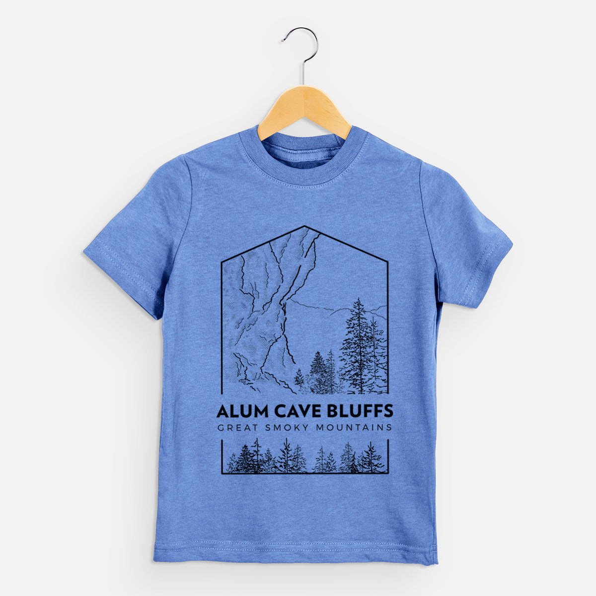 Alum Cave Bluffs - Great Smoky Mountains National Park - Kids Shirt