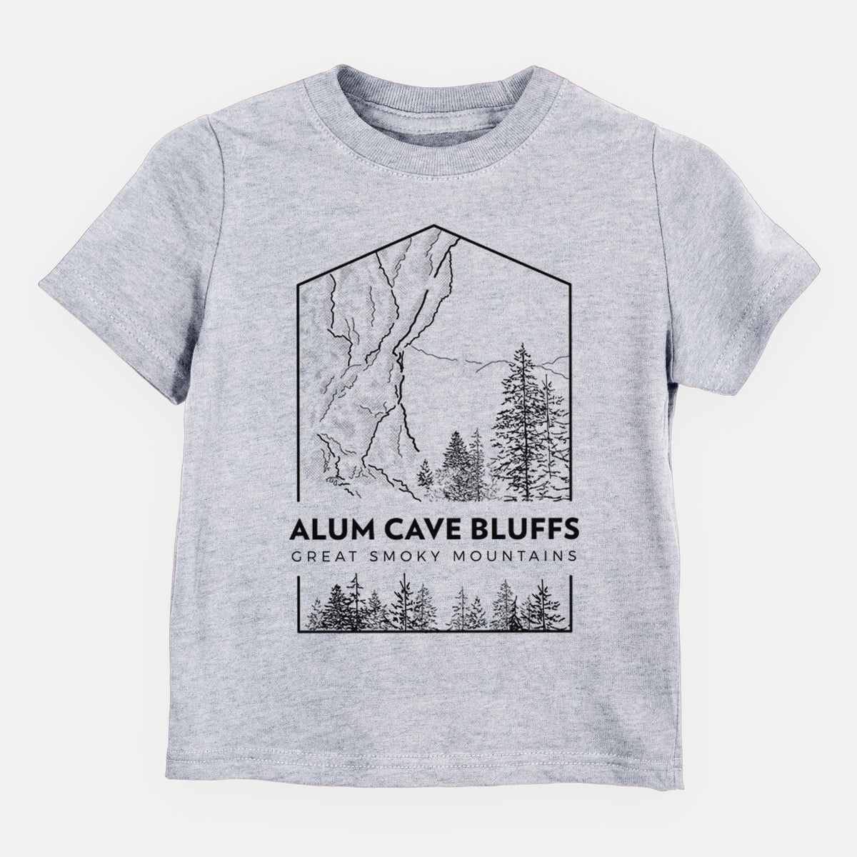 Alum Cave Bluffs - Great Smoky Mountains National Park - Kids Shirt