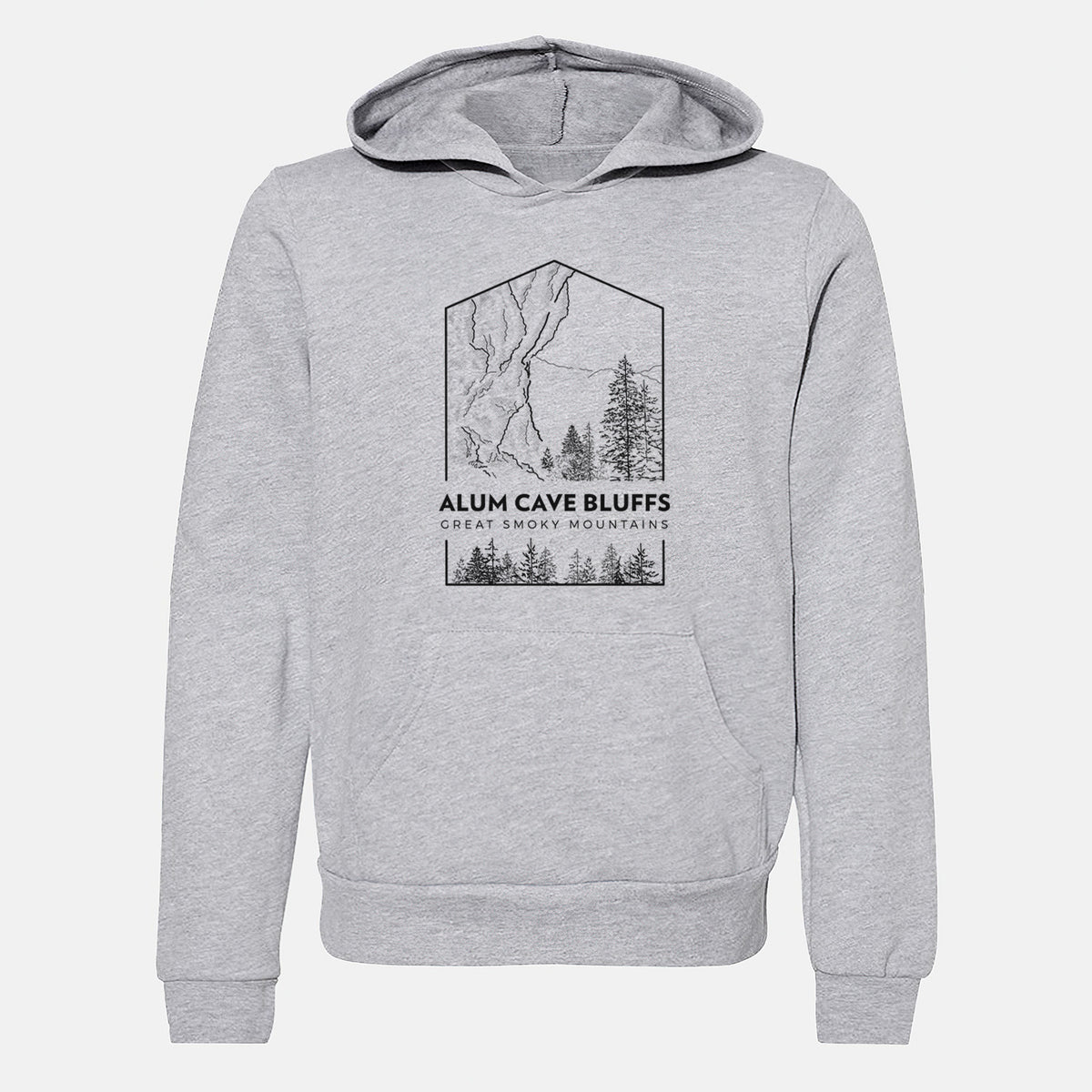 Alum Cave Bluffs - Great Smoky Mountains National Park - Youth Hoodie Sweatshirt