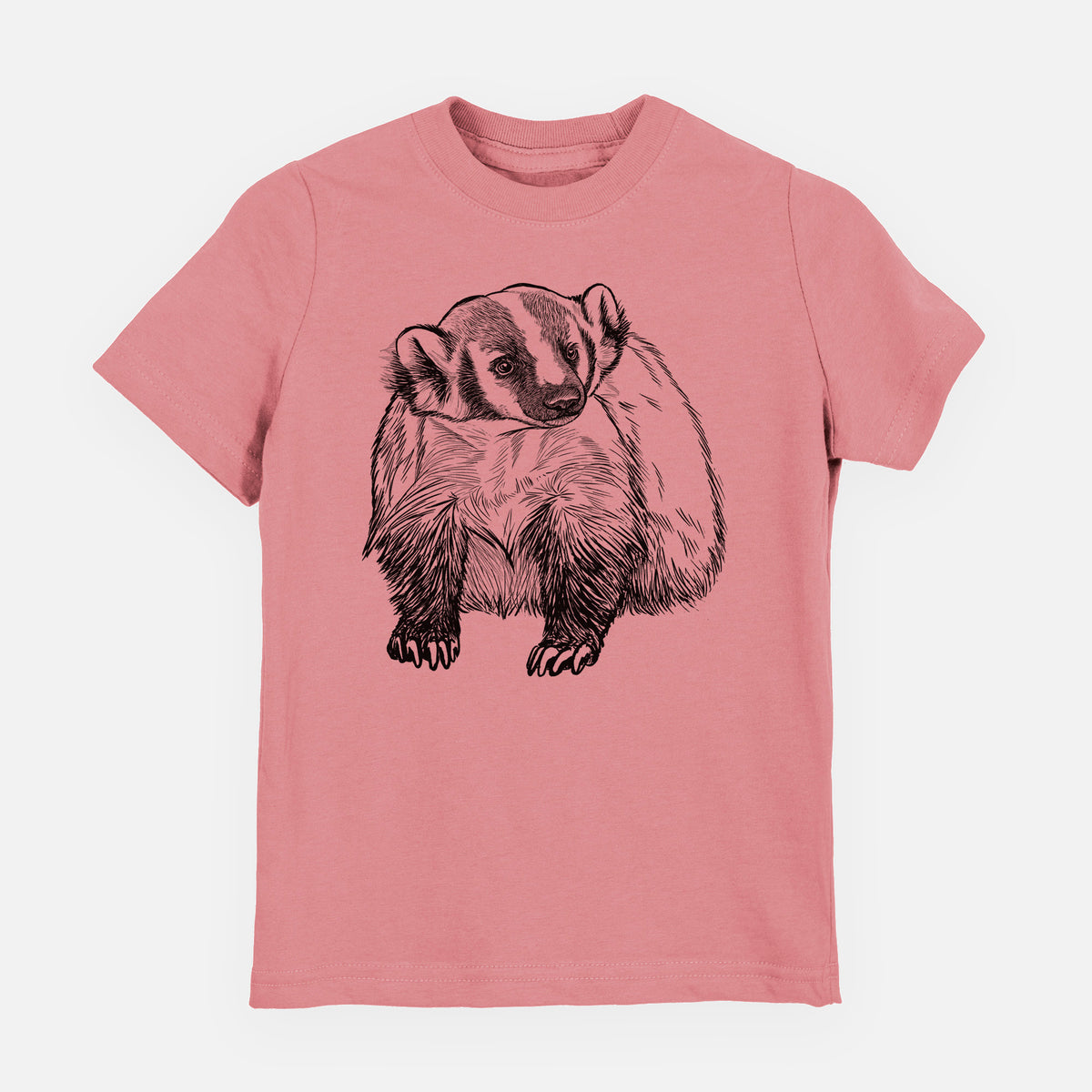 American Badger - Taxidea taxus - Youth Shirt