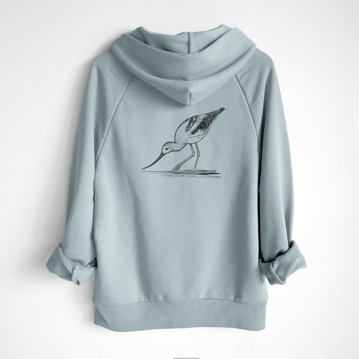 American Avocet - Recurvirostra americana - UltraLuxe Heavyweight French Terry Hoodie