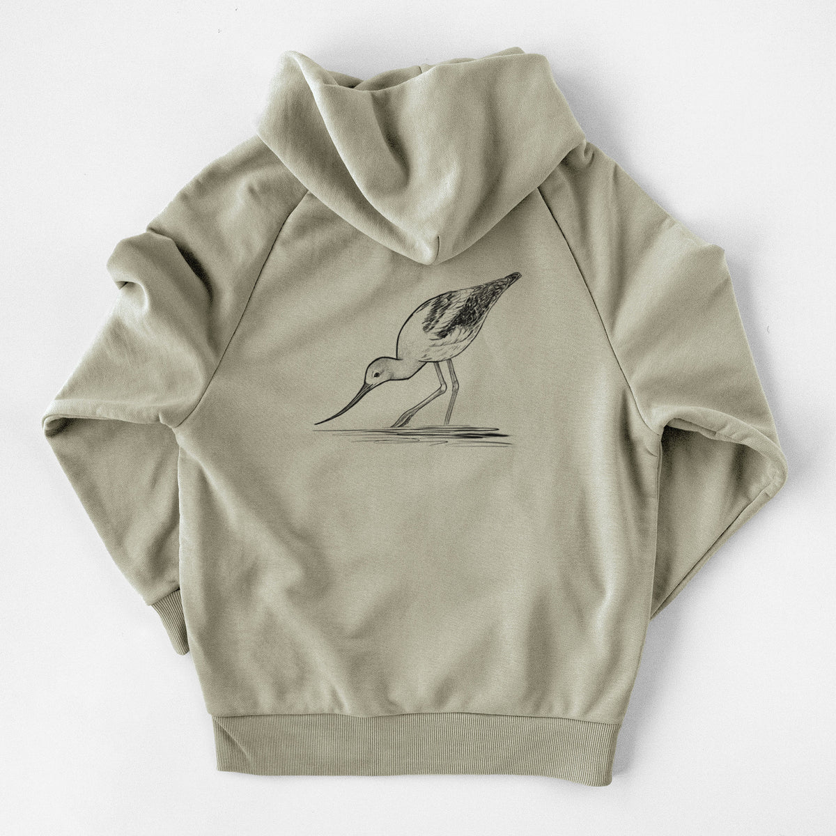 American Avocet - Recurvirostra americana - UltraLuxe Heavyweight French Terry Hoodie