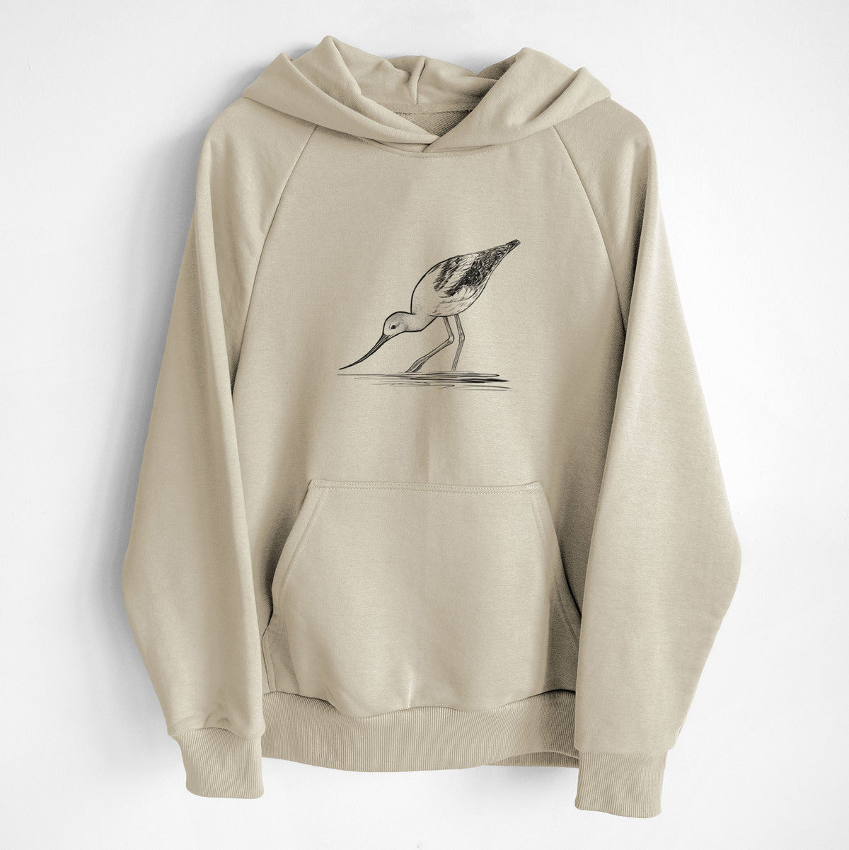 American Avocet - Recurvirostra americana - UltraLuxe Heavyweight French Terry Hoodie