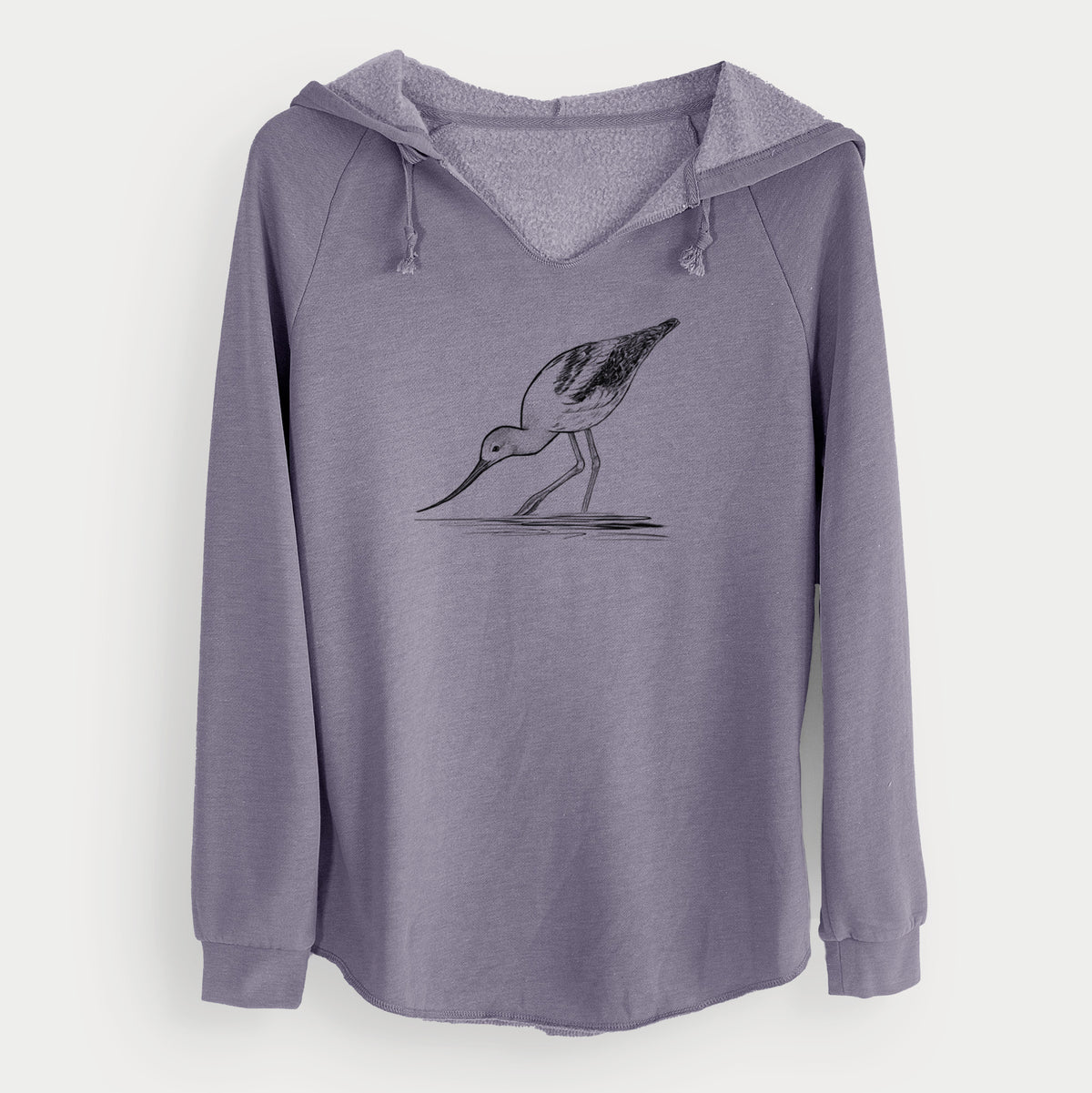 American Avocet - Recurvirostra americana - Cali Wave Hooded Sweatshirt