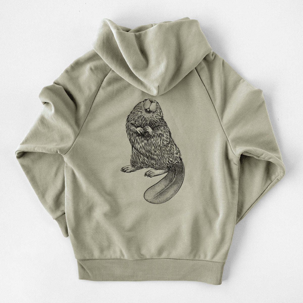 North American Beaver - Castor canadensis - UltraLuxe Heavyweight French Terry Hoodie
