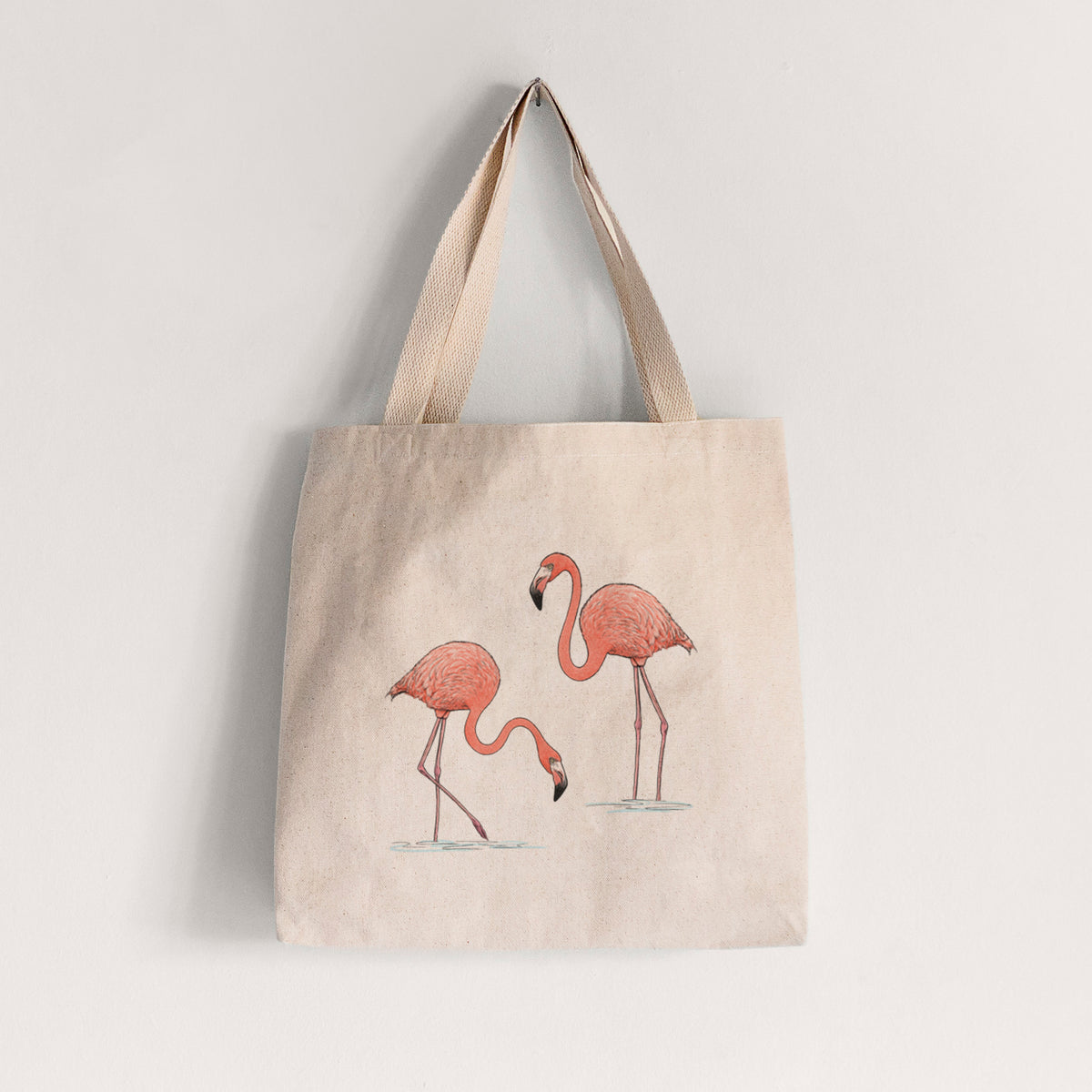 American Flamingos - Phoenicopterus ruber - Tote Bag