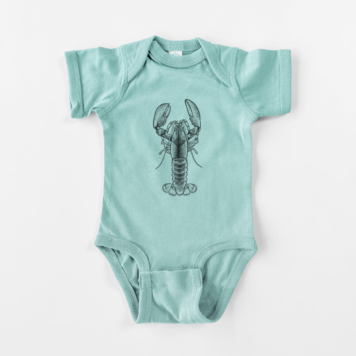 American Lobster - Homarus americanus - Baby Fine Jersey Bodysuit