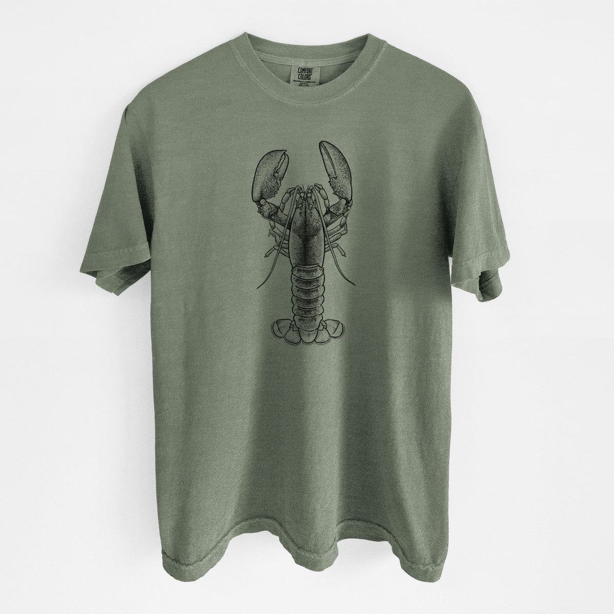 American Lobster - Homarus americanus - Unisex Comfort Colors Garment-Dyed Heavyweight T-shirt