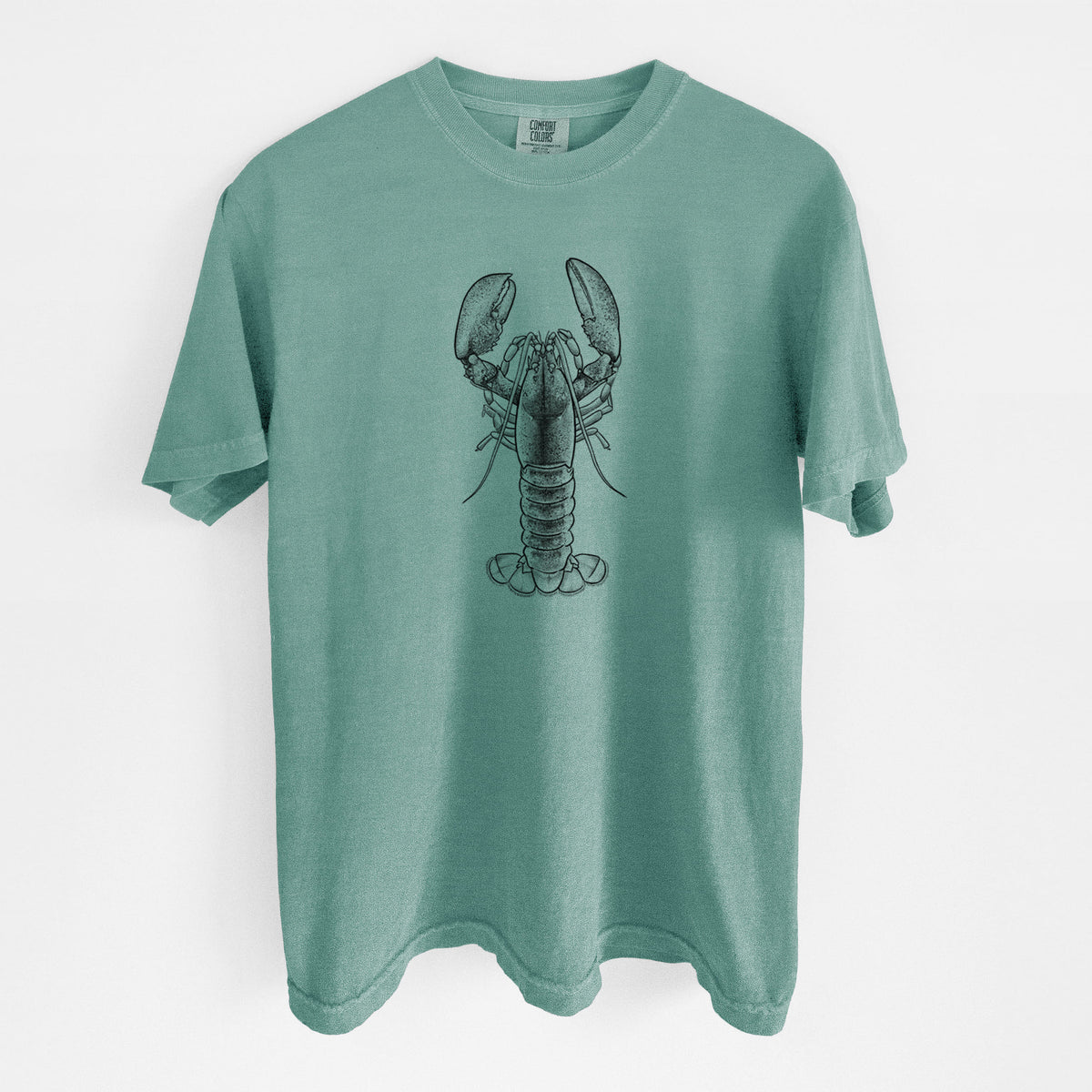 American Lobster - Homarus americanus - Unisex Comfort Colors Garment-Dyed Heavyweight T-shirt