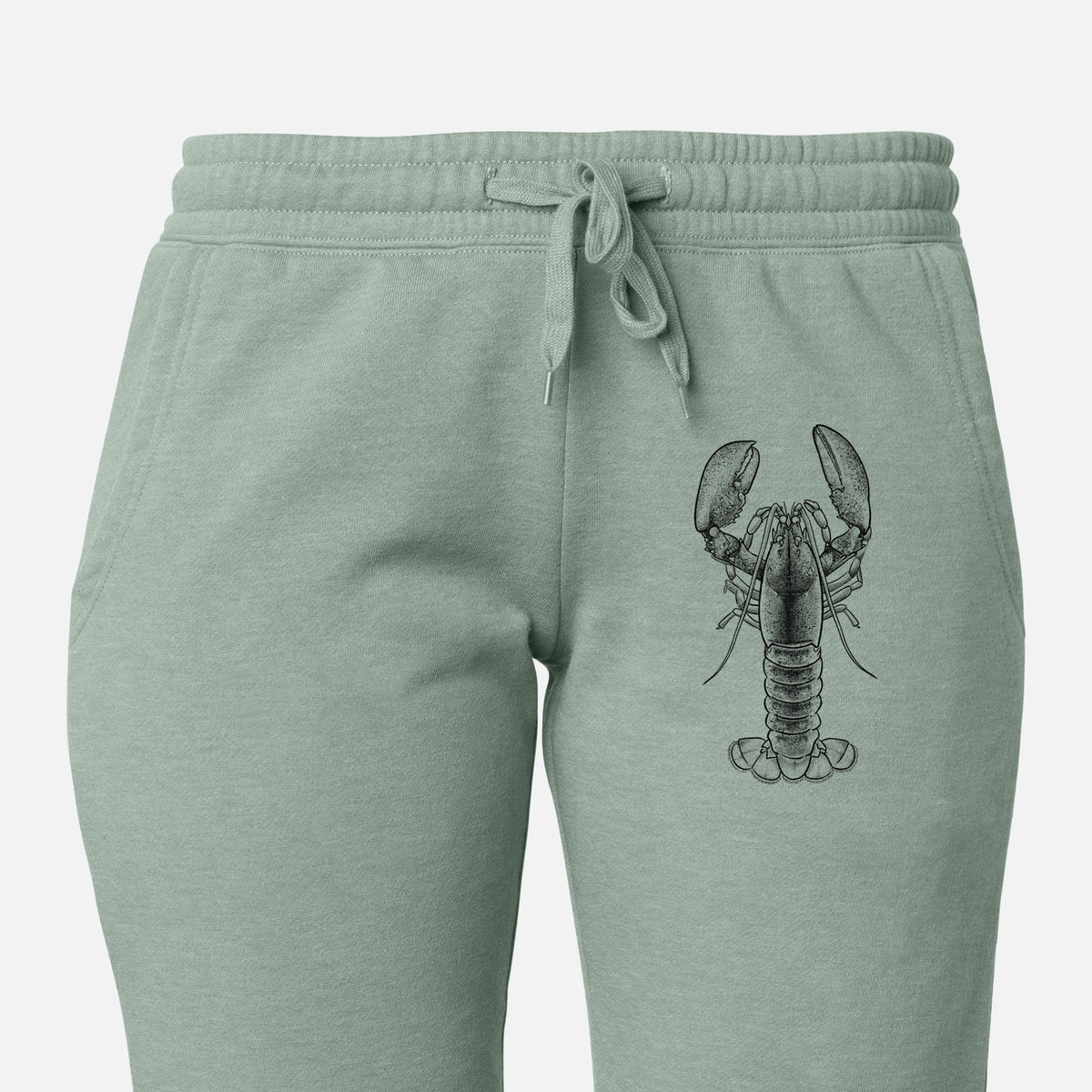 American Lobster - Homarus americanus - Women's Cali Wave Jogger Sweatpants