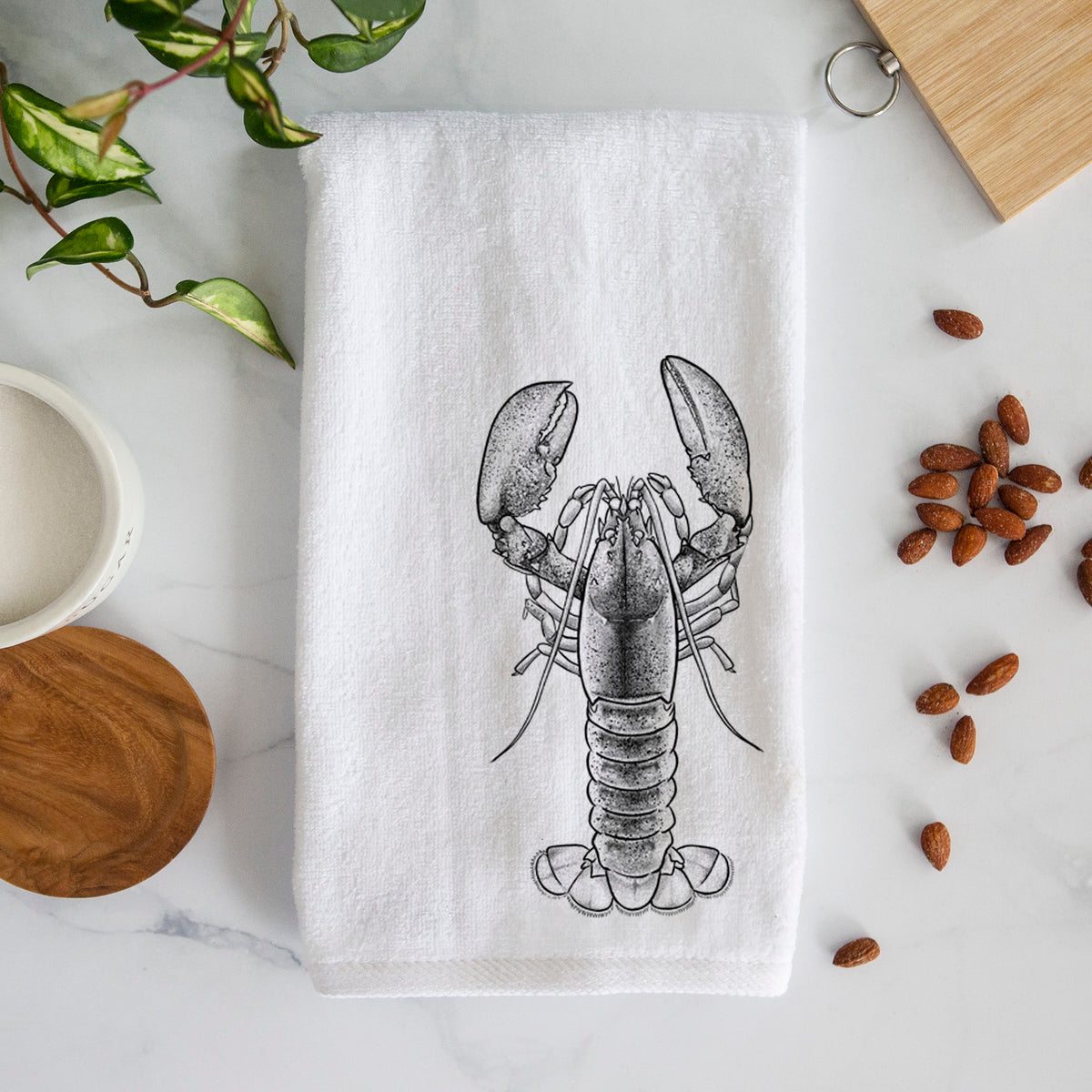 American Lobster - Homarus americanus Premium Decorative Hand Towel
