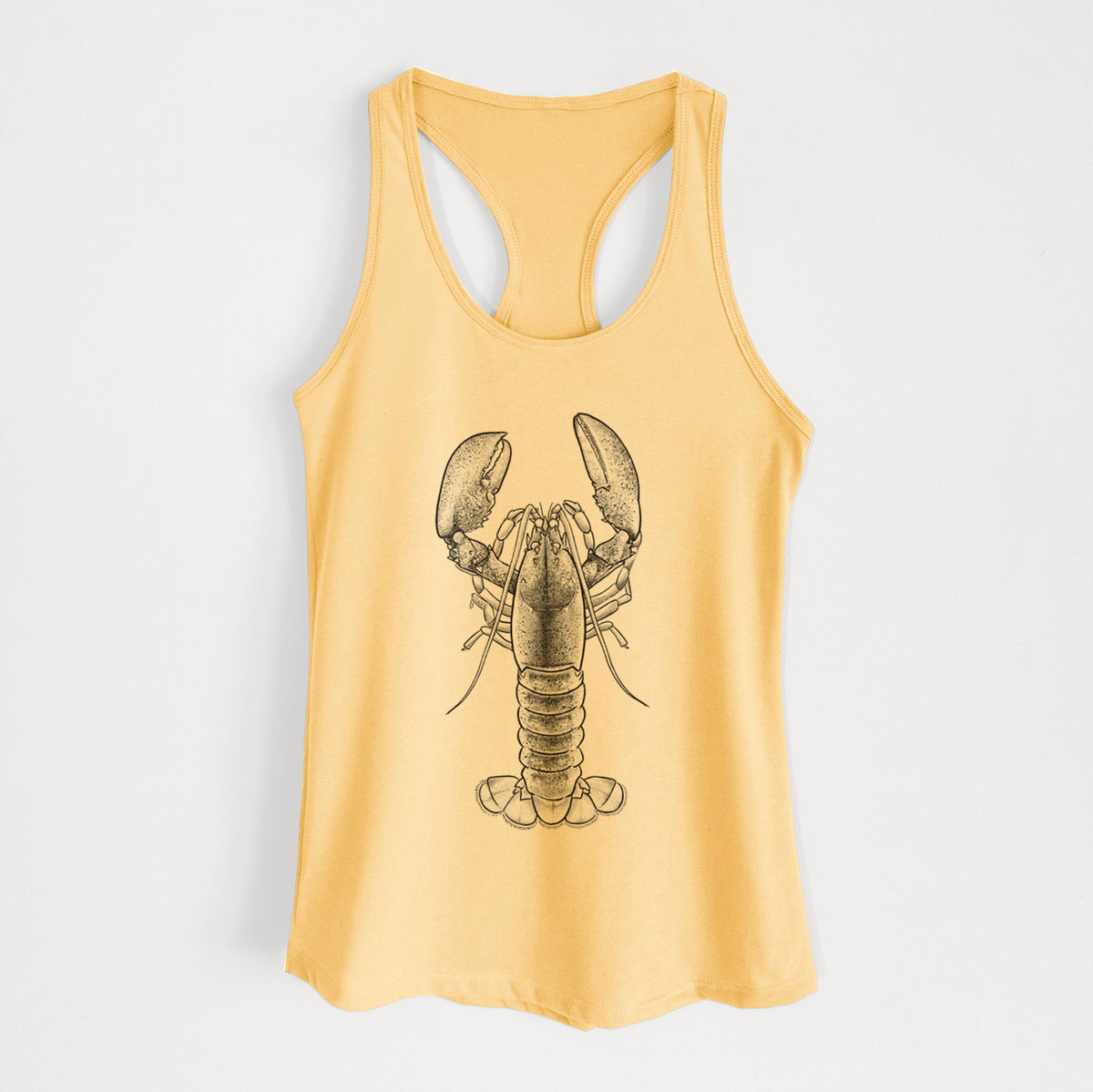 American Lobster - Homarus americanus - Women's Racerback Tanktop