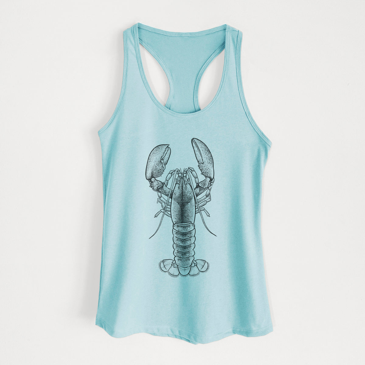 American Lobster - Homarus americanus - Women's Racerback Tanktop