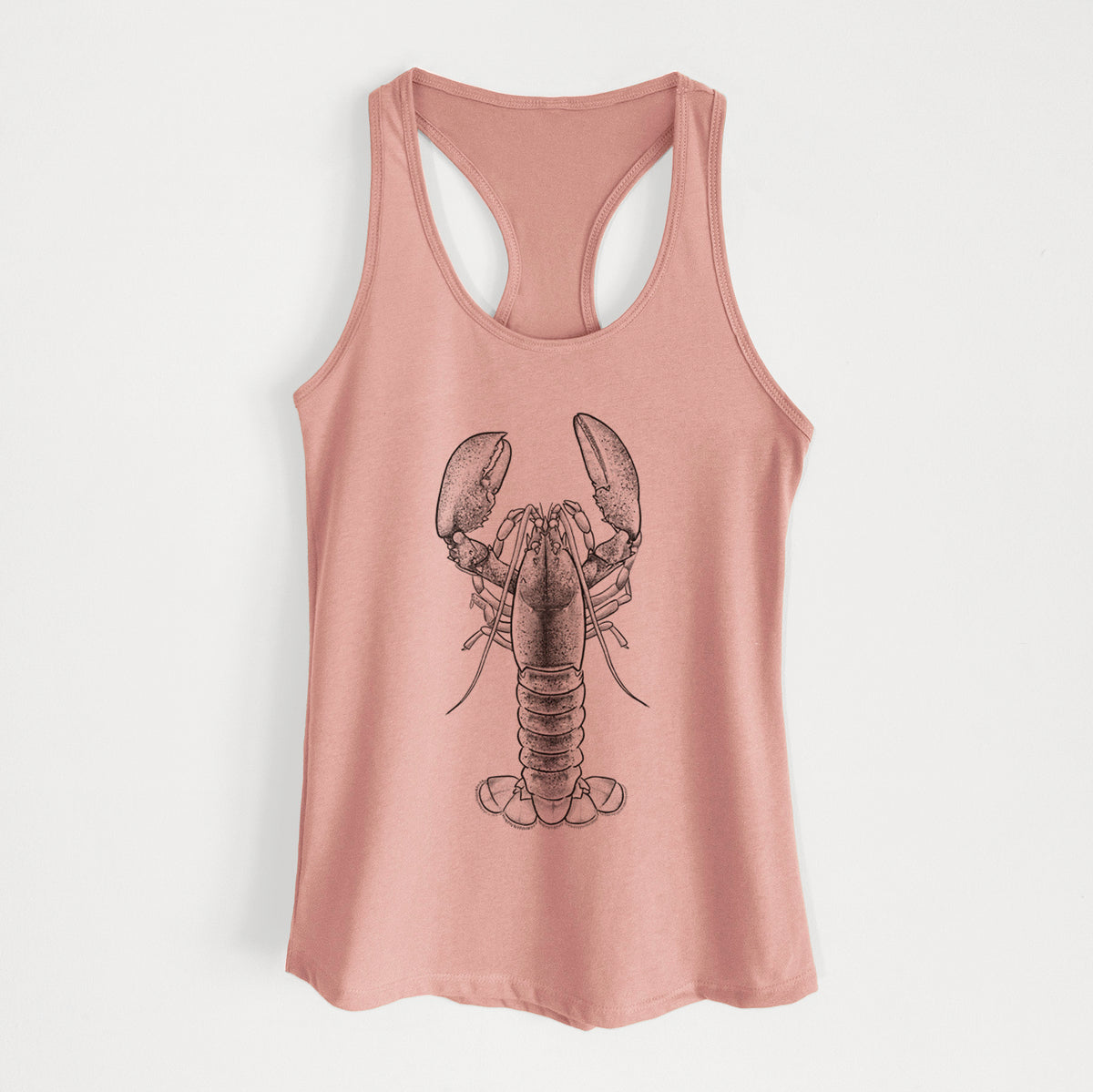 American Lobster - Homarus americanus - Women's Racerback Tanktop