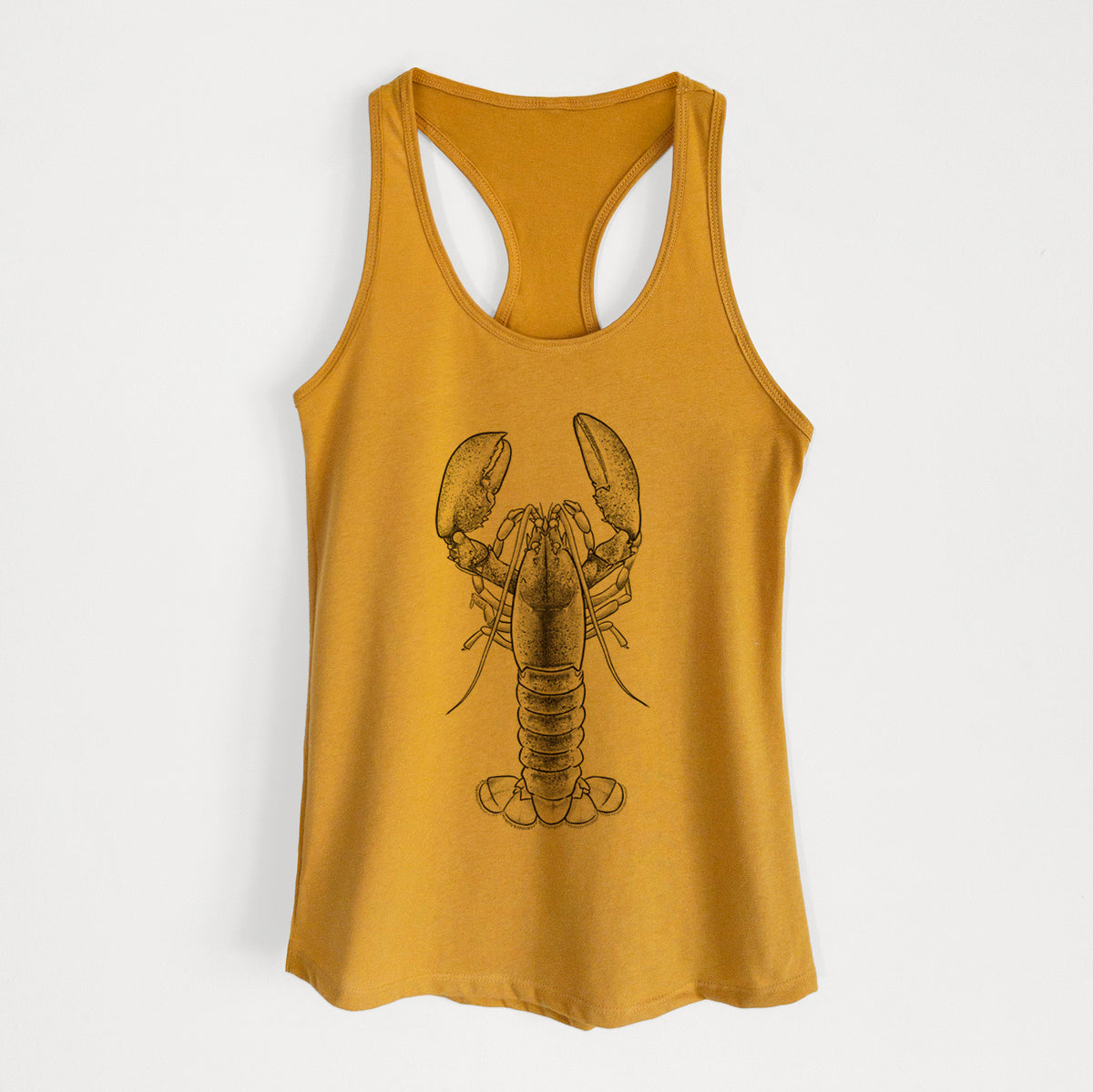 American Lobster - Homarus americanus - Women's Racerback Tanktop