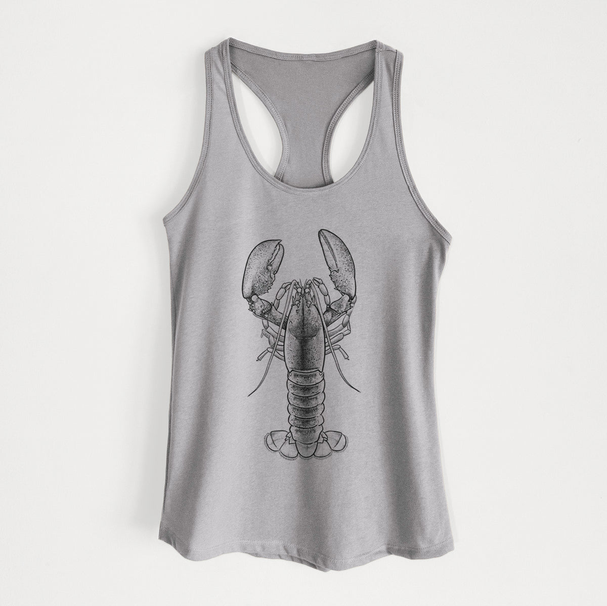 American Lobster - Homarus americanus - Women's Racerback Tanktop