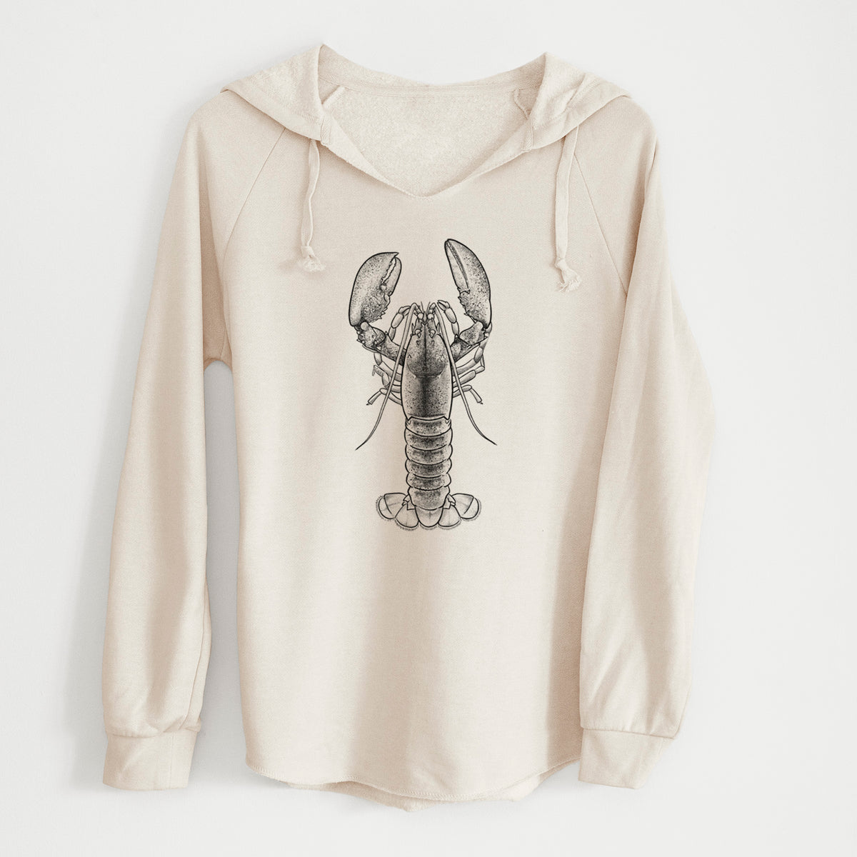 American Lobster - Homarus americanus - Cali Wave Hooded Sweatshirt