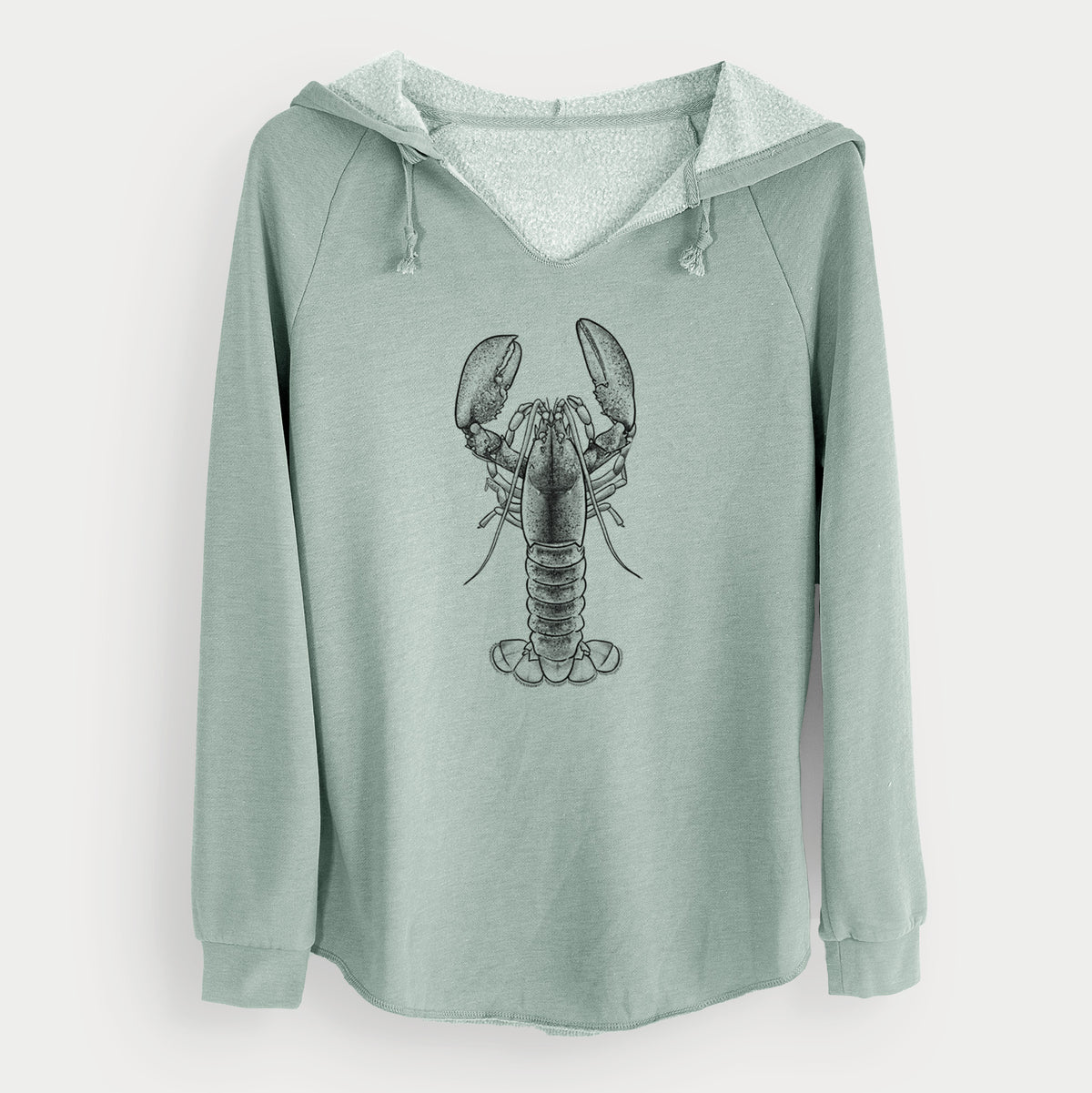 American Lobster - Homarus americanus - Cali Wave Hooded Sweatshirt