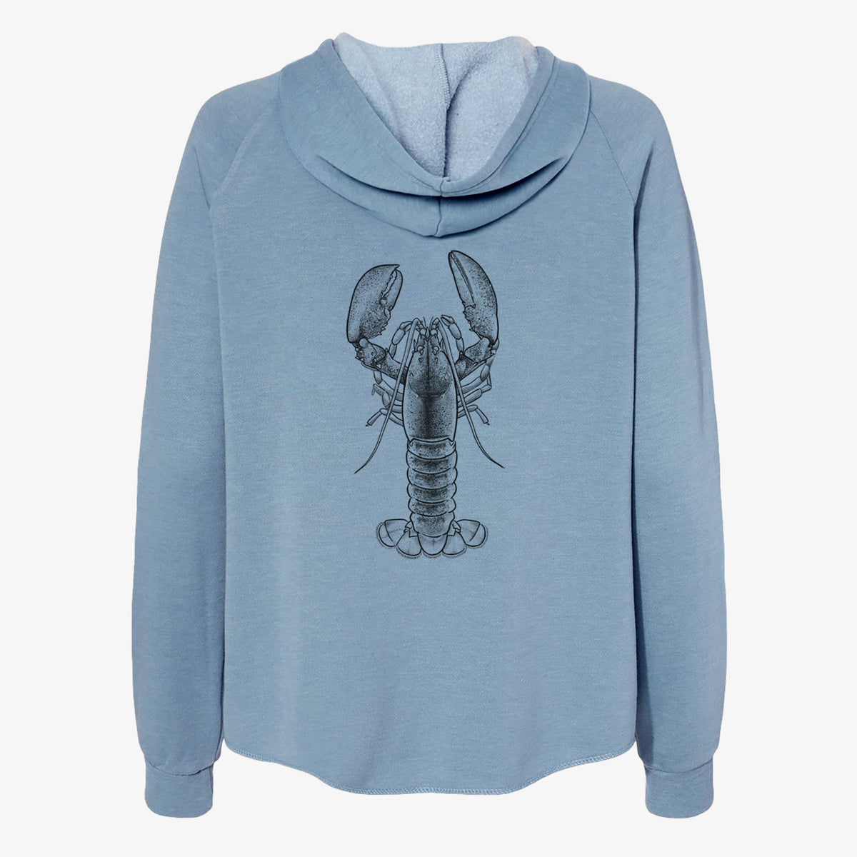 American Lobster - Homarus americanus - Women's Cali Wave Zip-Up Sweatshirt