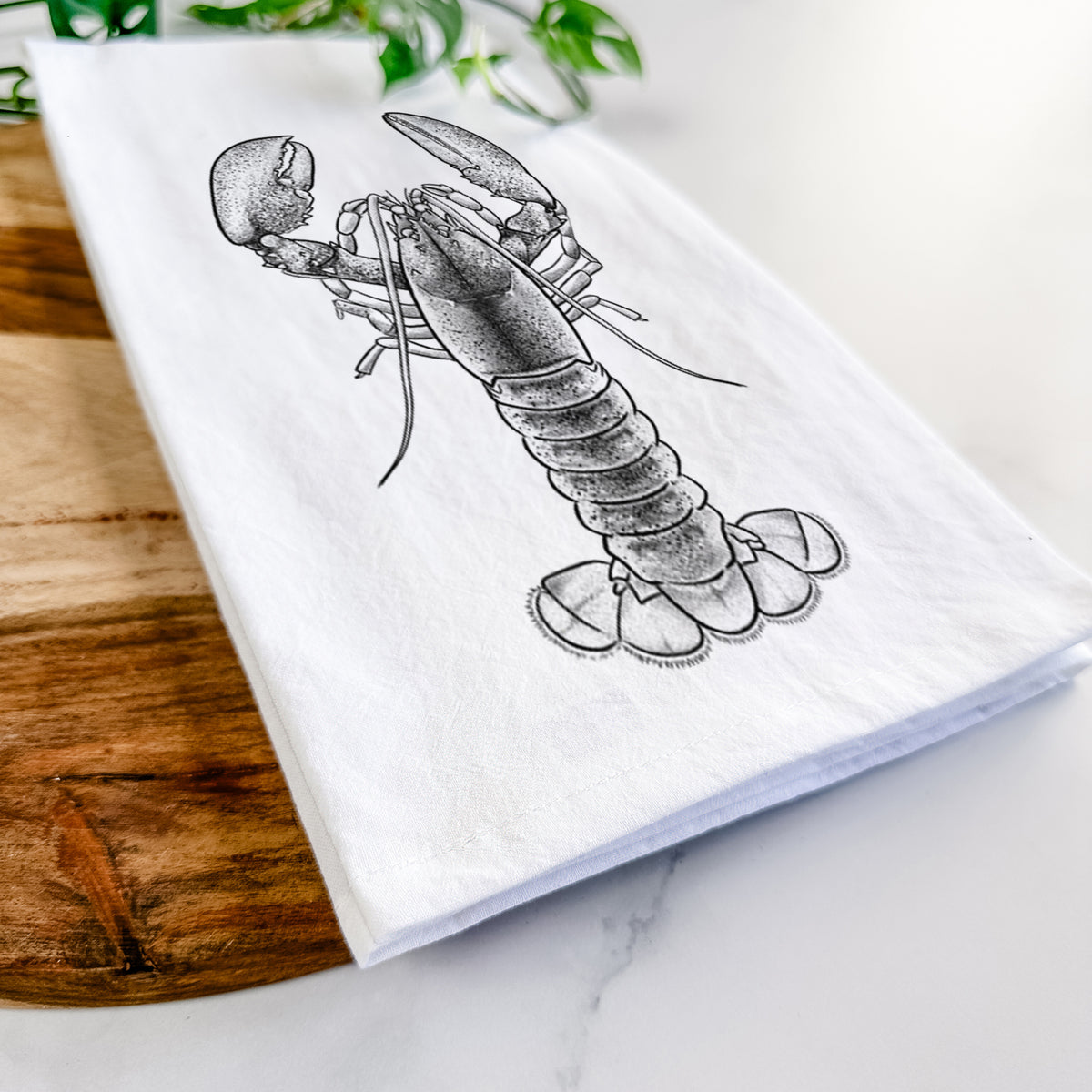 American Lobster - Homarus americanus Tea Towel