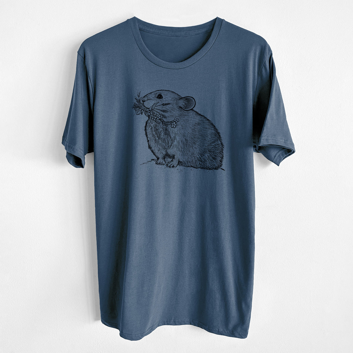 CLOSEOUT - Ochotona princeps - American Pika - Unisex Crewneck - Made in USA - 100% Organic Cotton