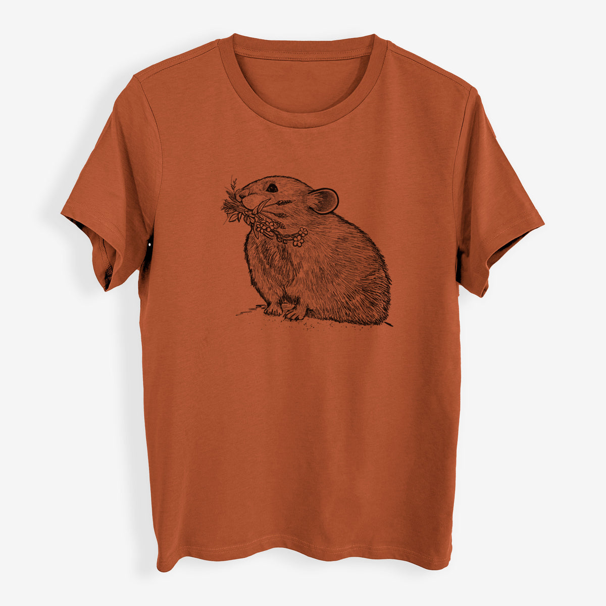 Ochotona princeps - American Pika - Womens Everyday Maple Tee