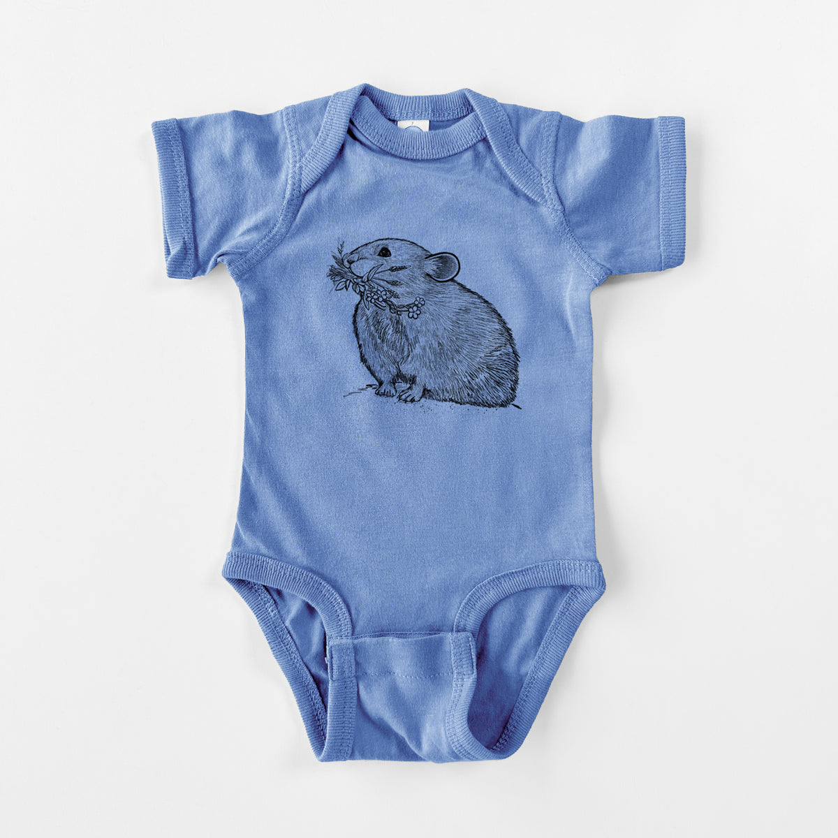 Ochotona princeps - American Pika - Baby Fine Jersey Bodysuit