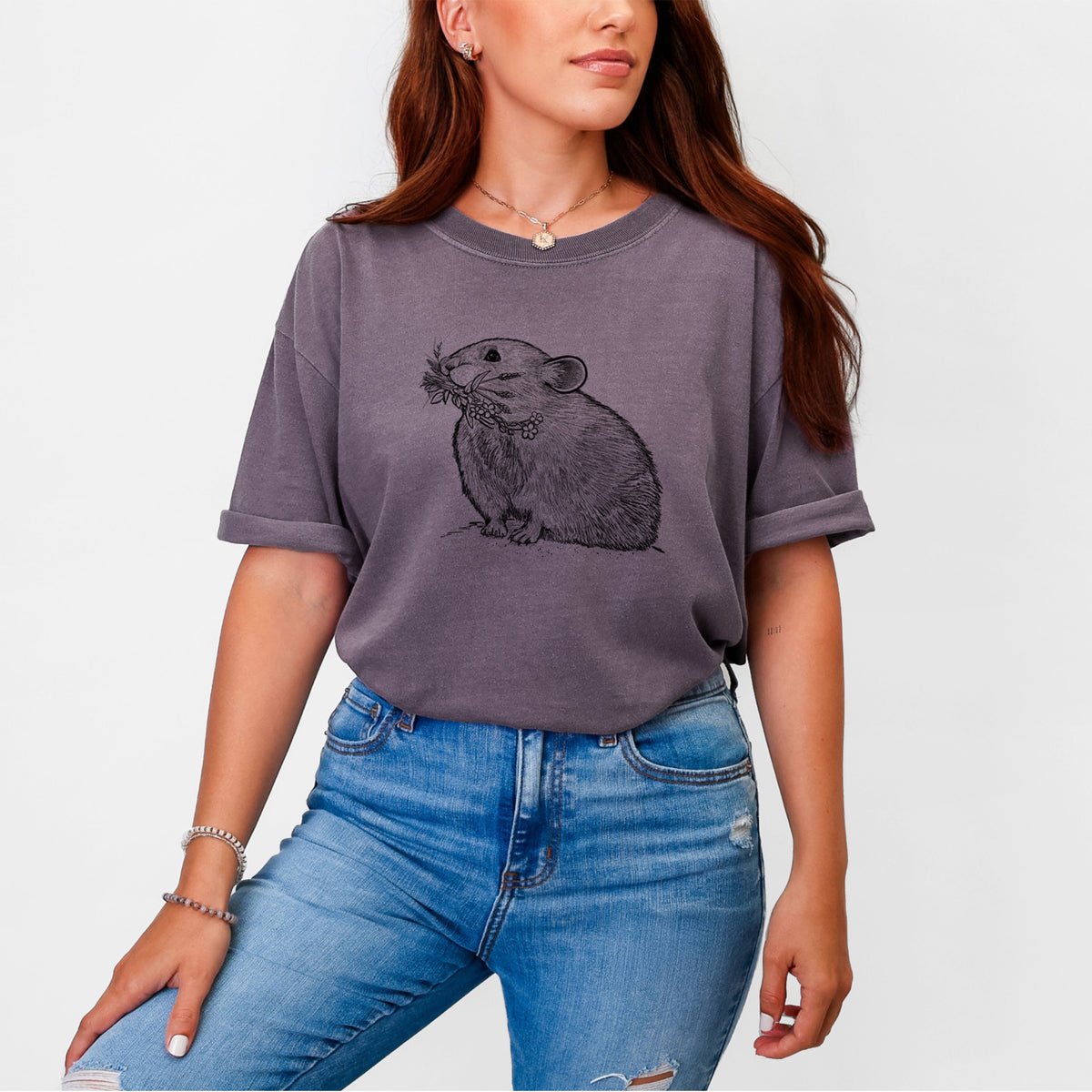 Ochotona princeps - American Pika - Unisex Comfort Colors Garment-Dyed Heavyweight T-shirt