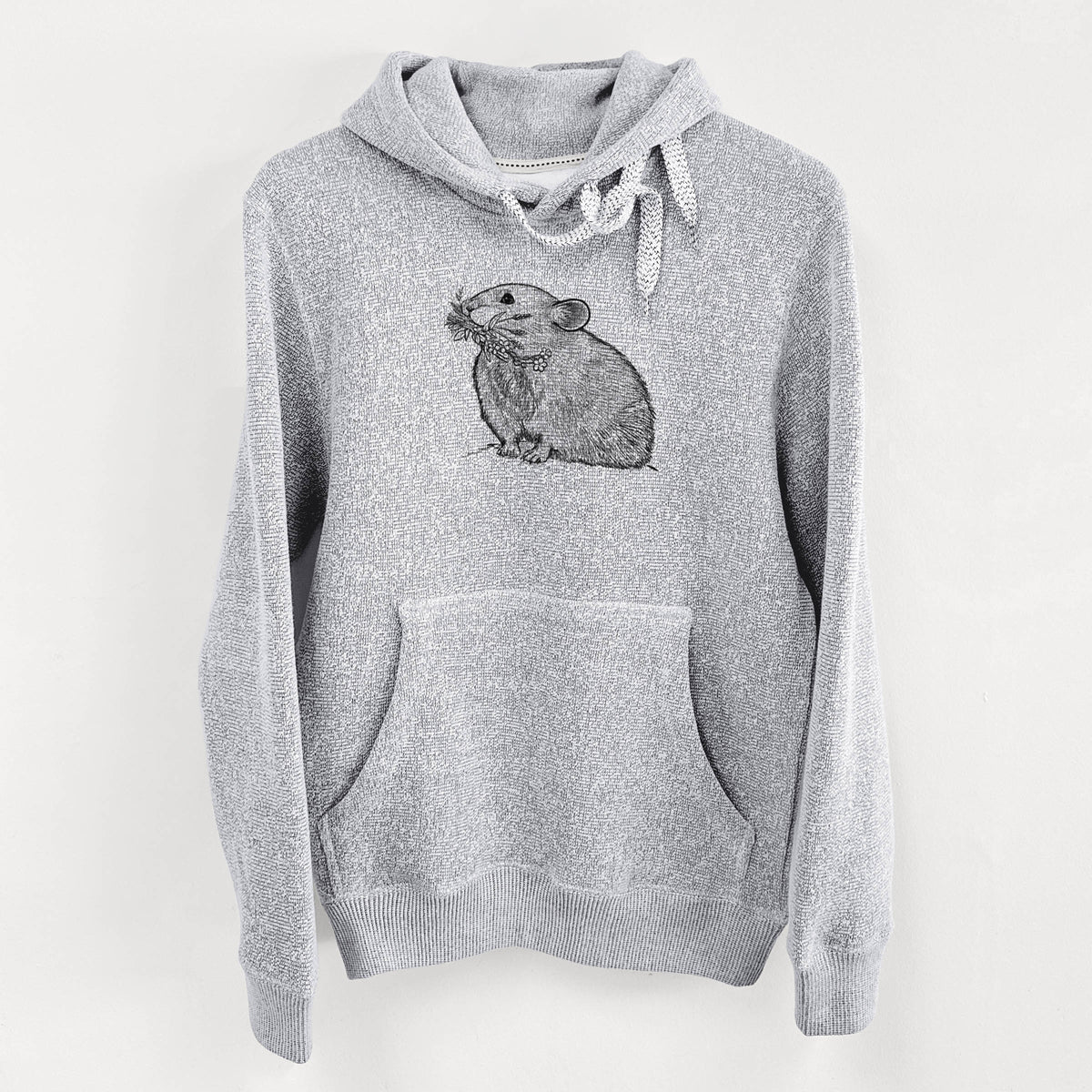 Ochotona princeps - American Pika - Knit Hoodie