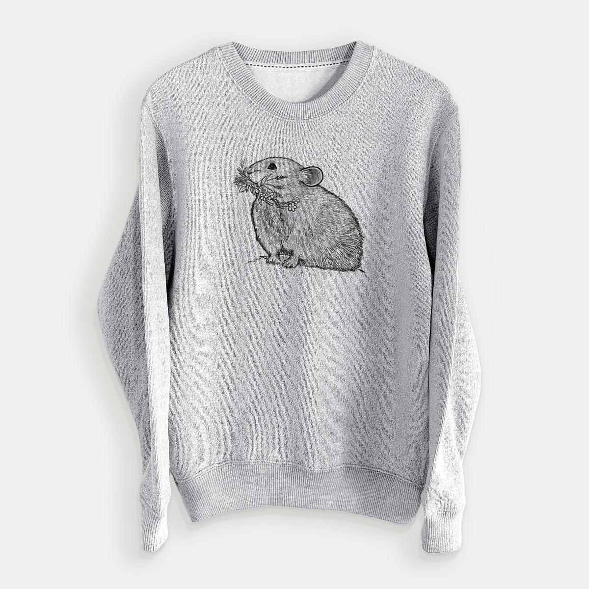 Ochotona princeps - American Pika - Knit Sweatshirt