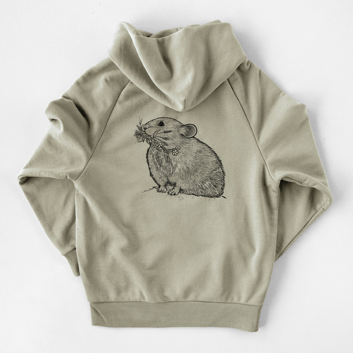 Ochotona princeps - American Pika - UltraLuxe Heavyweight French Terry Hoodie