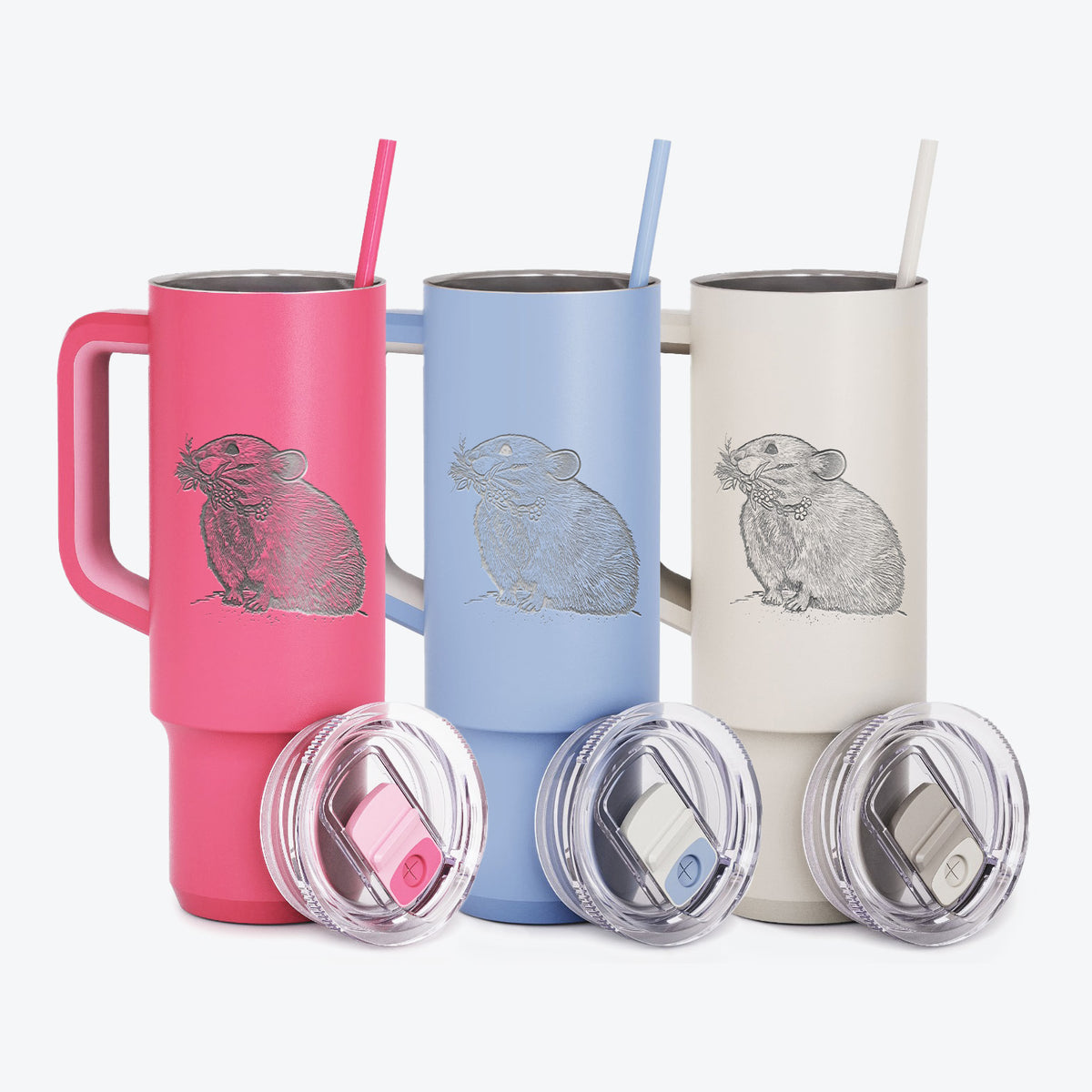 Ochotona princeps - American Pika - 40oz Skinny Recharge Tumbler