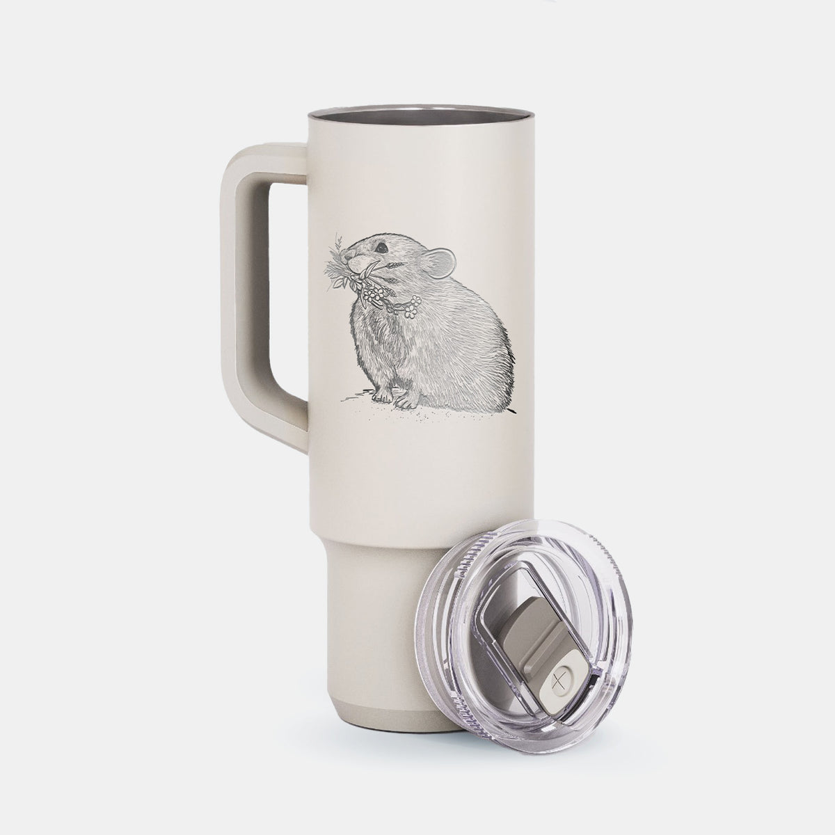 Ochotona princeps - American Pika - 40oz Skinny Recharge Tumbler