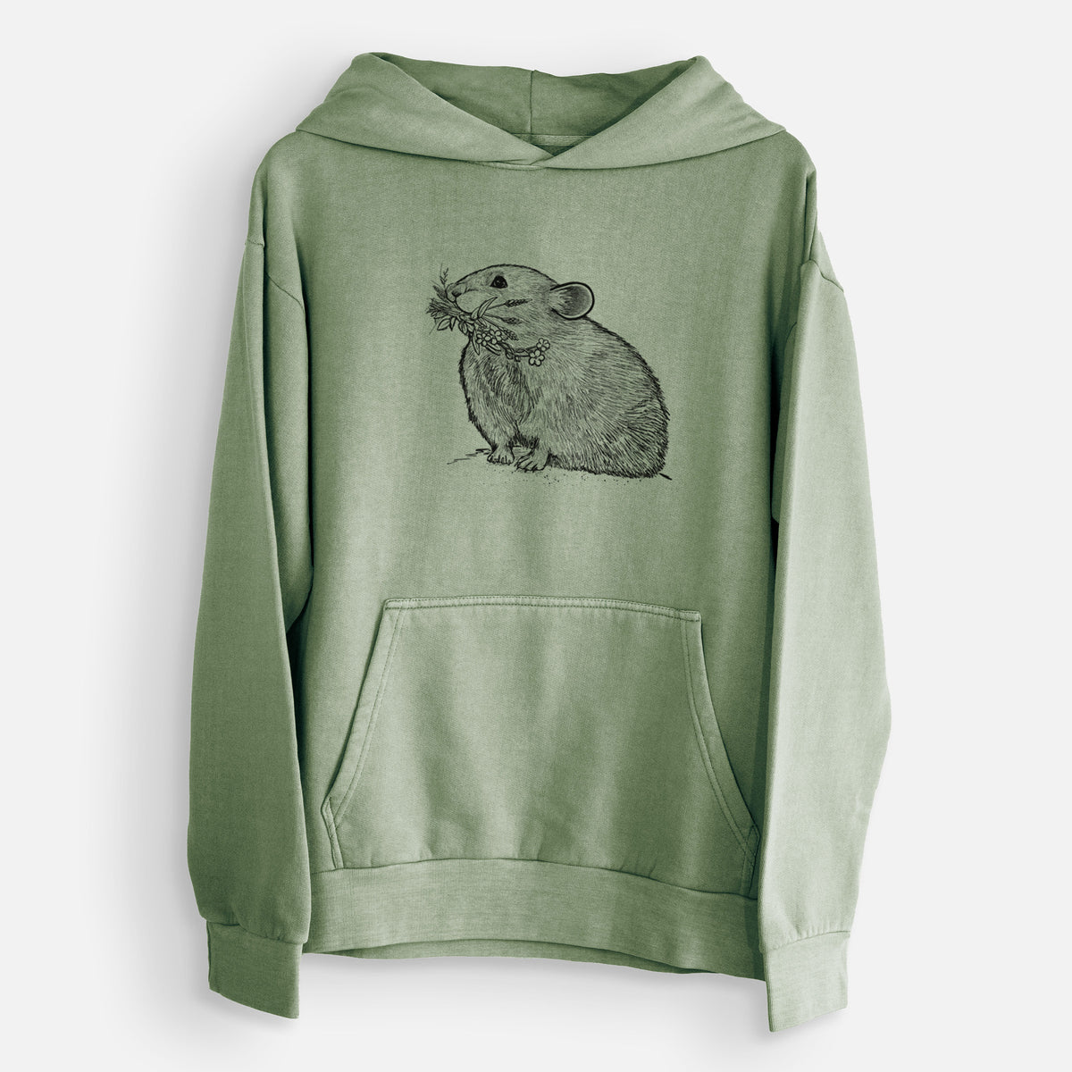 Ochotona princeps - American Pika  - Urban Heavyweight Hoodie