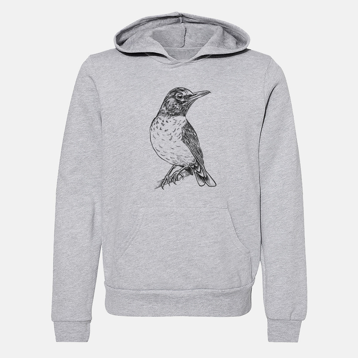 American Robin - Turdus migratorius - Youth Hoodie Sweatshirt