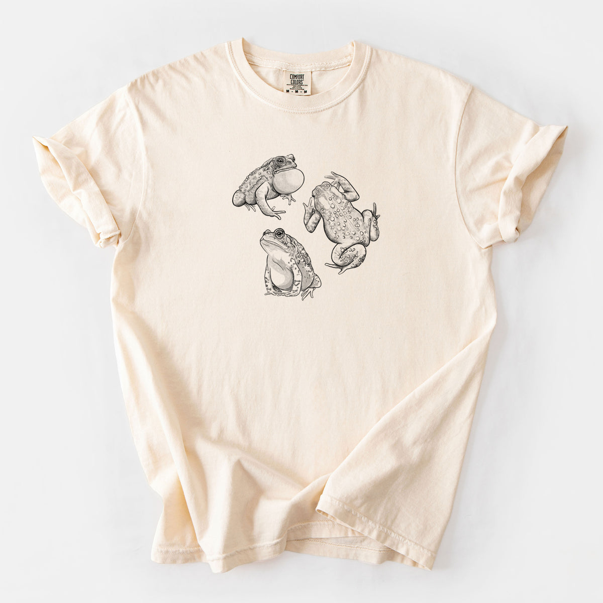 American Toads - Anaxyrus americanus - Unisex Comfort Colors Garment-Dyed Heavyweight T-shirt