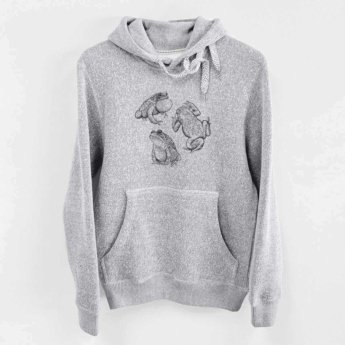 American Toads - Anaxyrus americanus - Knit Hoodie