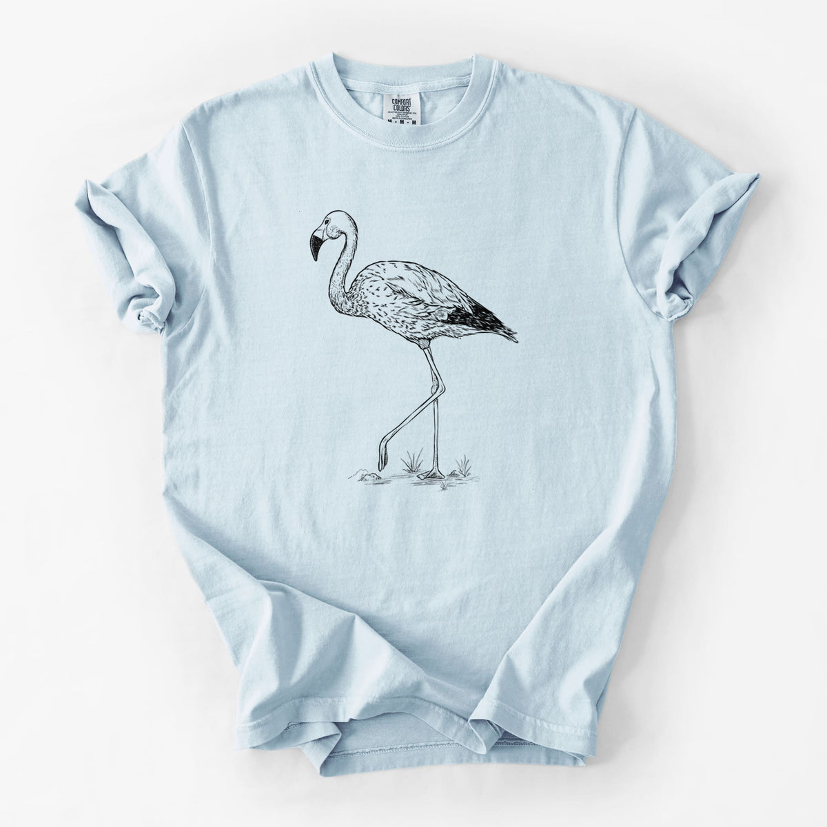 Andean Flamingo - Phoenicoparrus andinus - Unisex Comfort Colors Garment-Dyed Heavyweight T-shirt