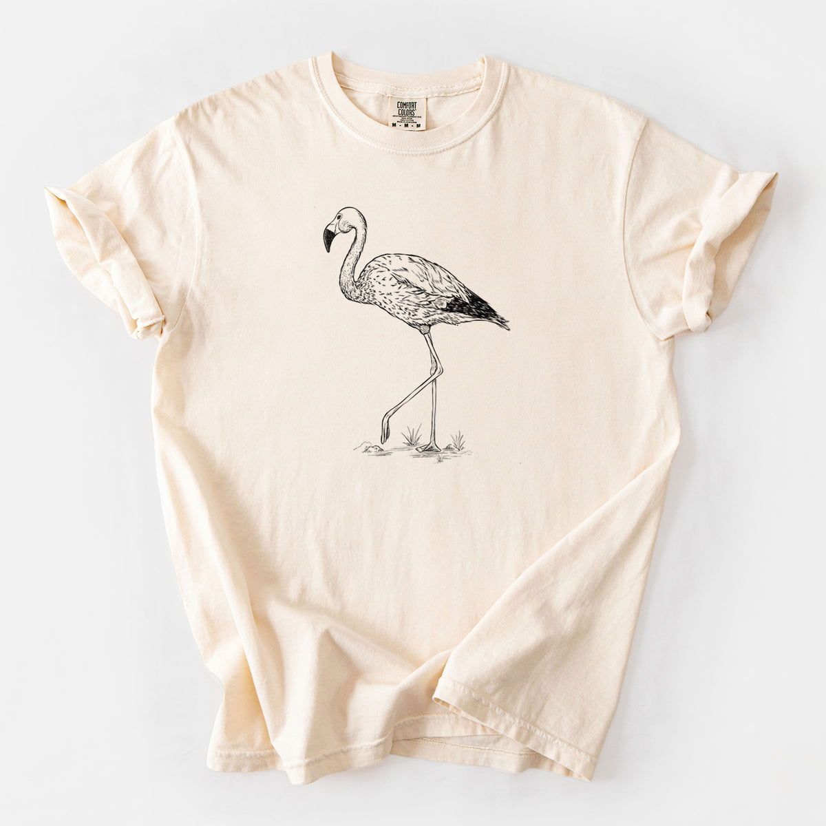 Andean Flamingo - Phoenicoparrus andinus - Unisex Comfort Colors Garment-Dyed Heavyweight T-shirt
