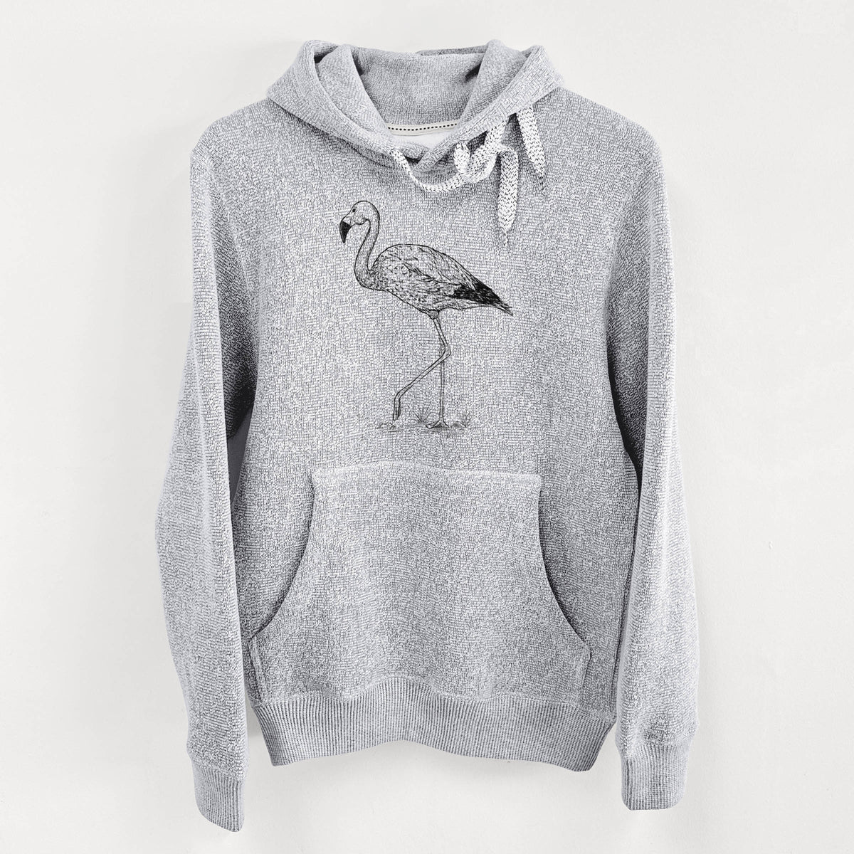 Andean Flamingo - Phoenicoparrus andinus - Knit Hoodie