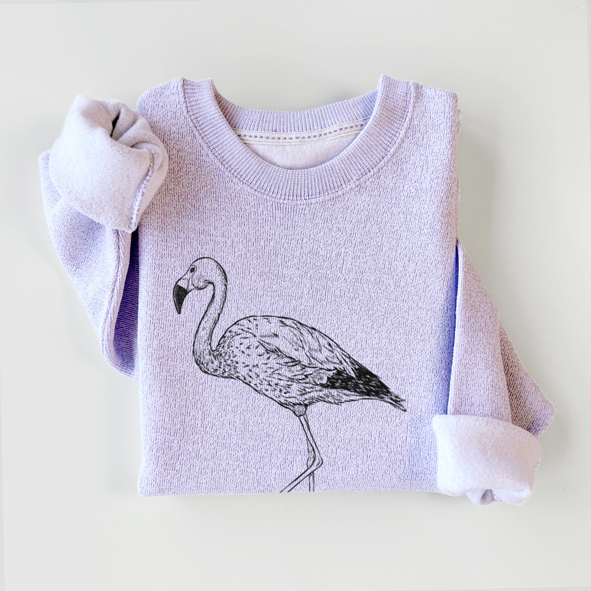 Andean Flamingo - Phoenicoparrus andinus - Knit Sweatshirt